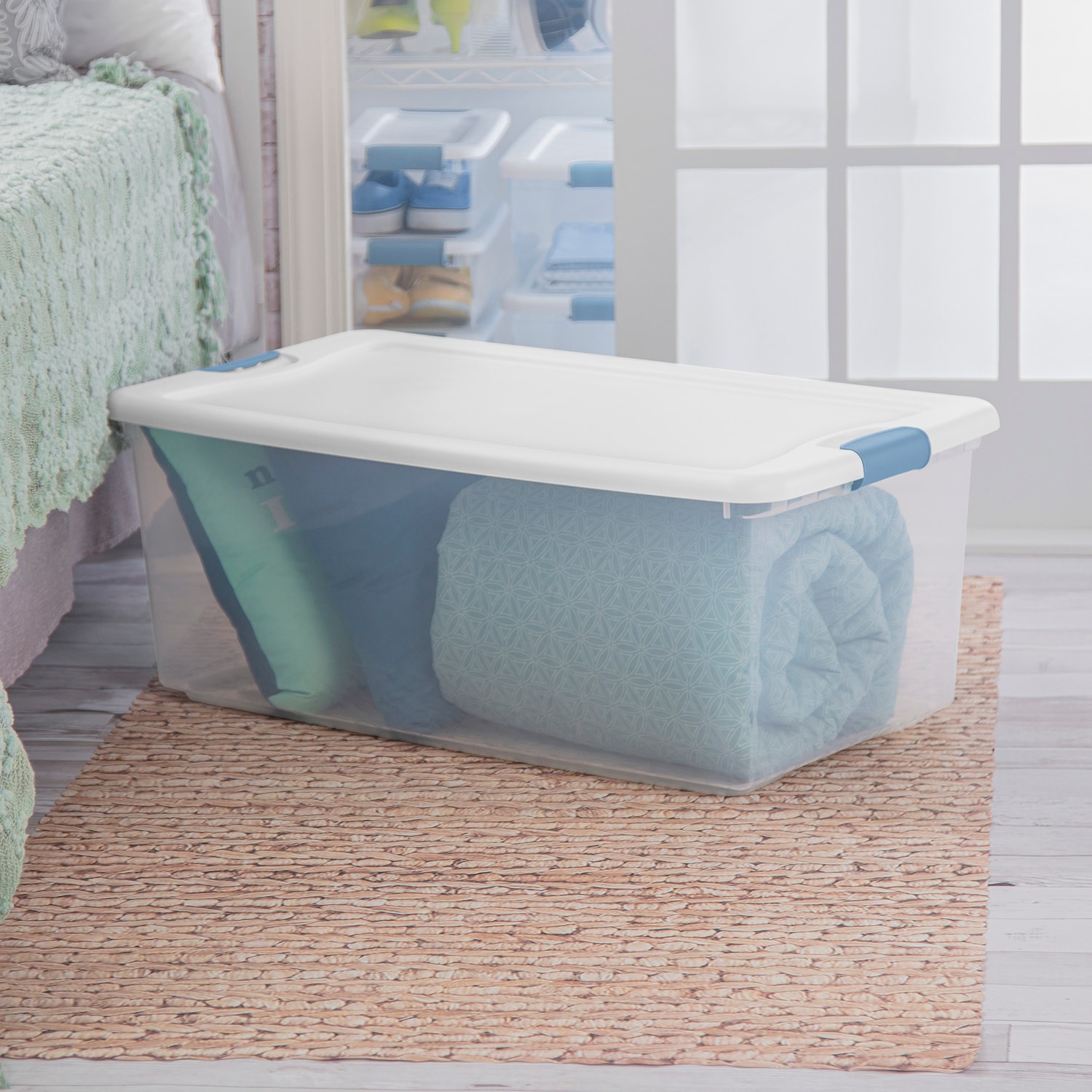 Sterilite 108713 Plastic-Storage-Totes - View #7