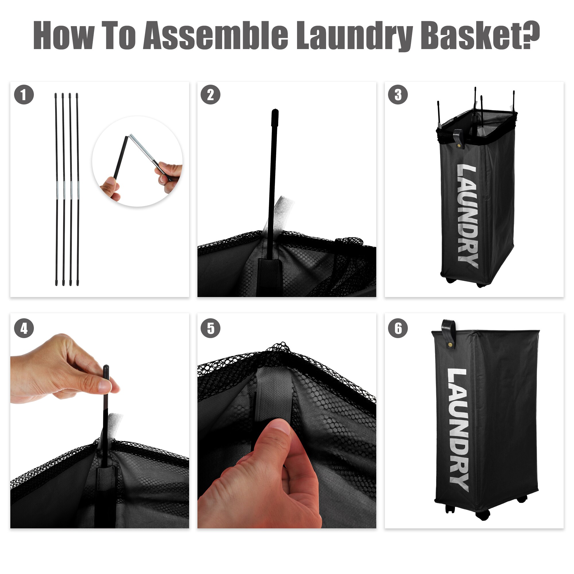 Unique Bargains 683007450704 Hamper-Baskets - View #6