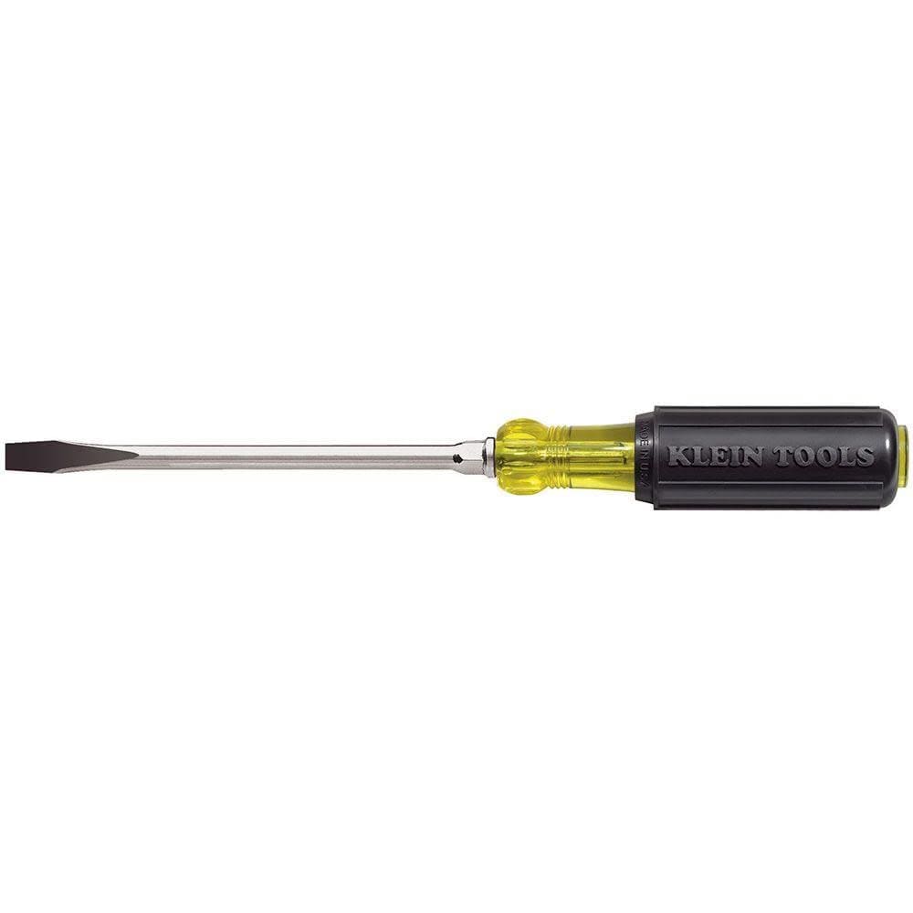 Klein Tools 602-4 Slotted Screwdriver 1/4 in Keystone Tip 8-5/16 in #602-4