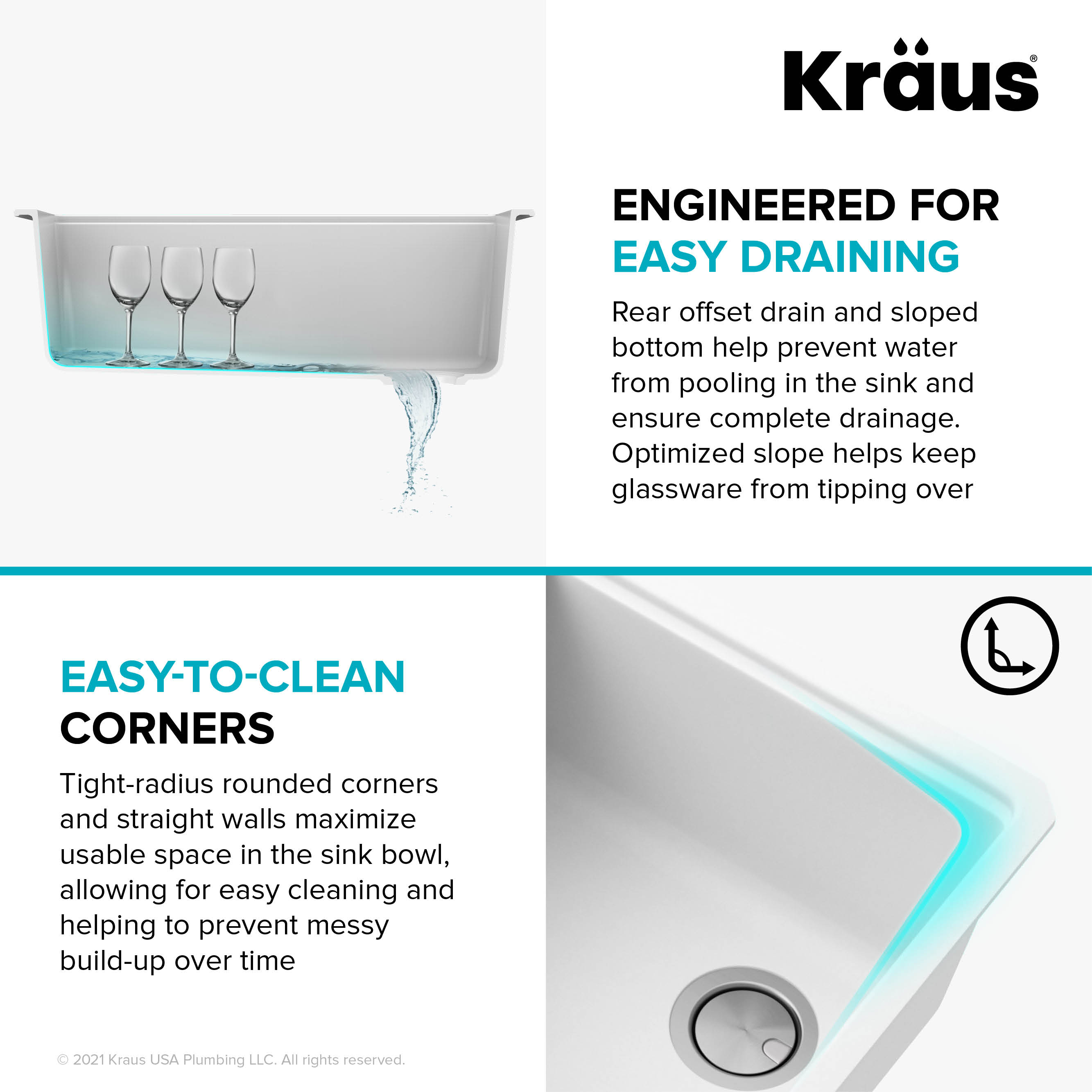 Kraus KGUW1-30WH Kitchen-Sinks - View #12