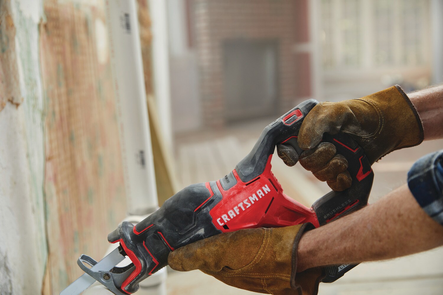 CRAFTSMAN V20 20 volt Max Variable Speed Brushless Cordless Reciprocating Saw Bare Tool