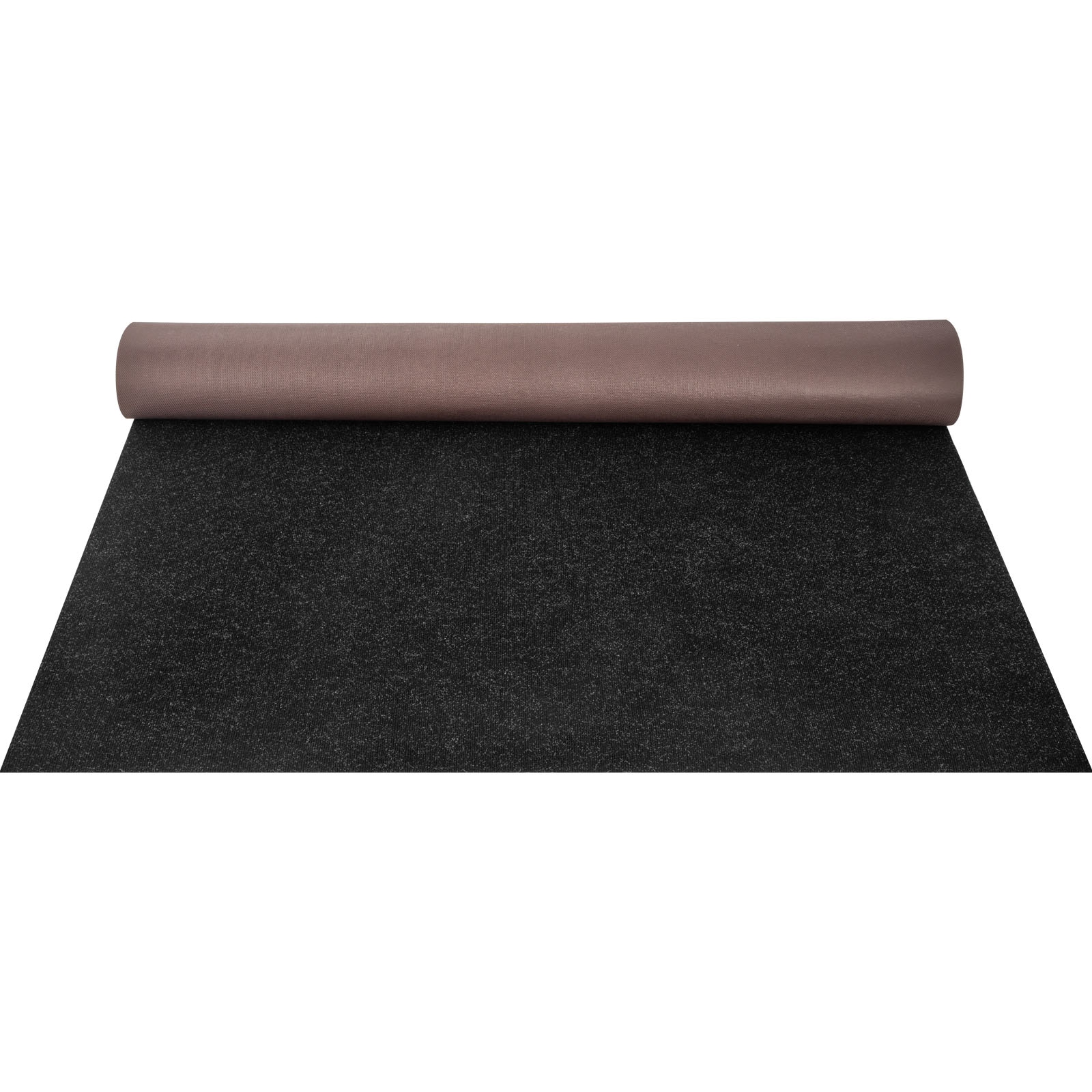 Mecale 5.9 x 36-ft Marine Carpet Roll Polyester with Waterproof TPR Backing Boat Deck Charcoal Black #YAS-6ZC8OC
