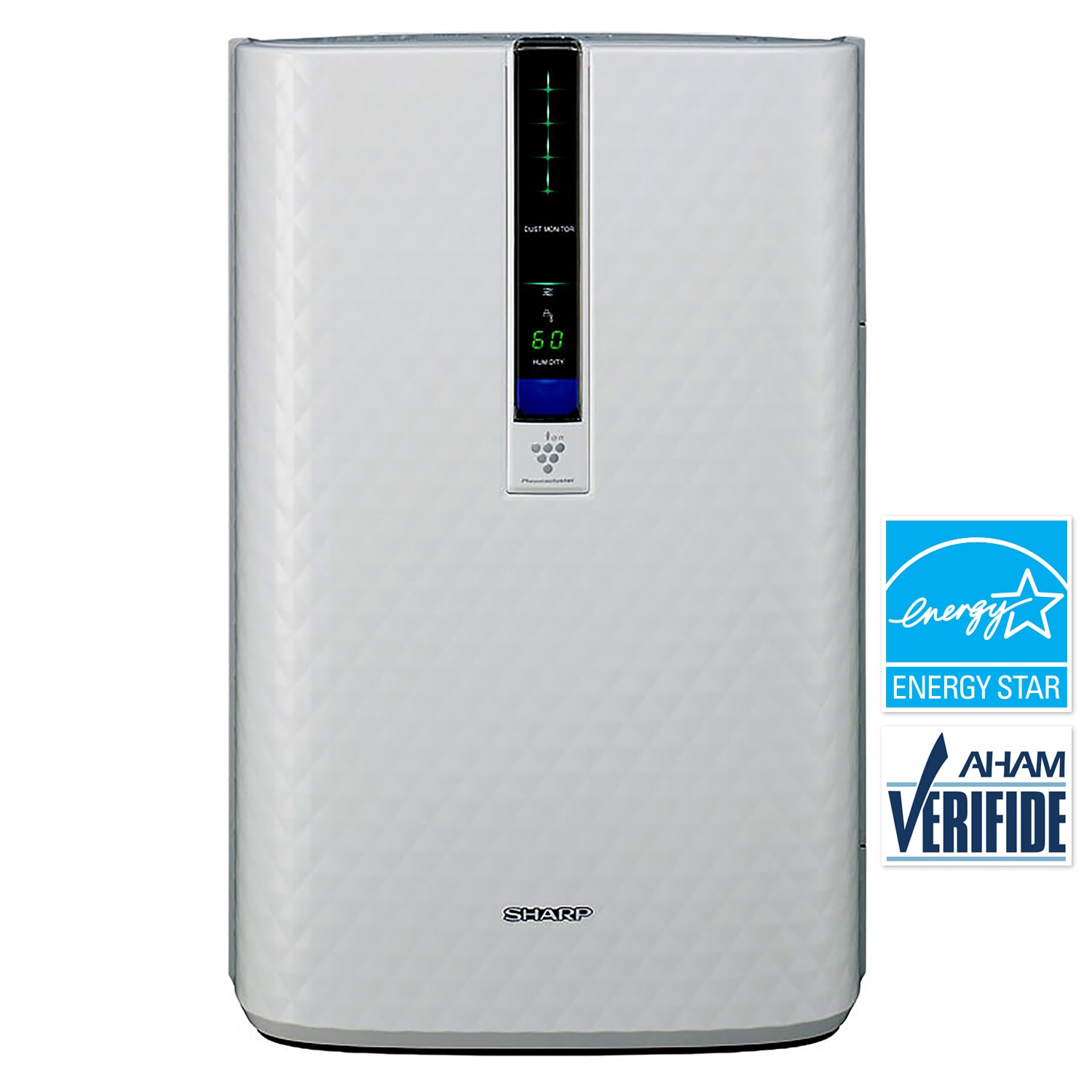 Sharp KC850U 5 -Speed White True HEPA Air Purifier (Covers: 1230-sq ft )
