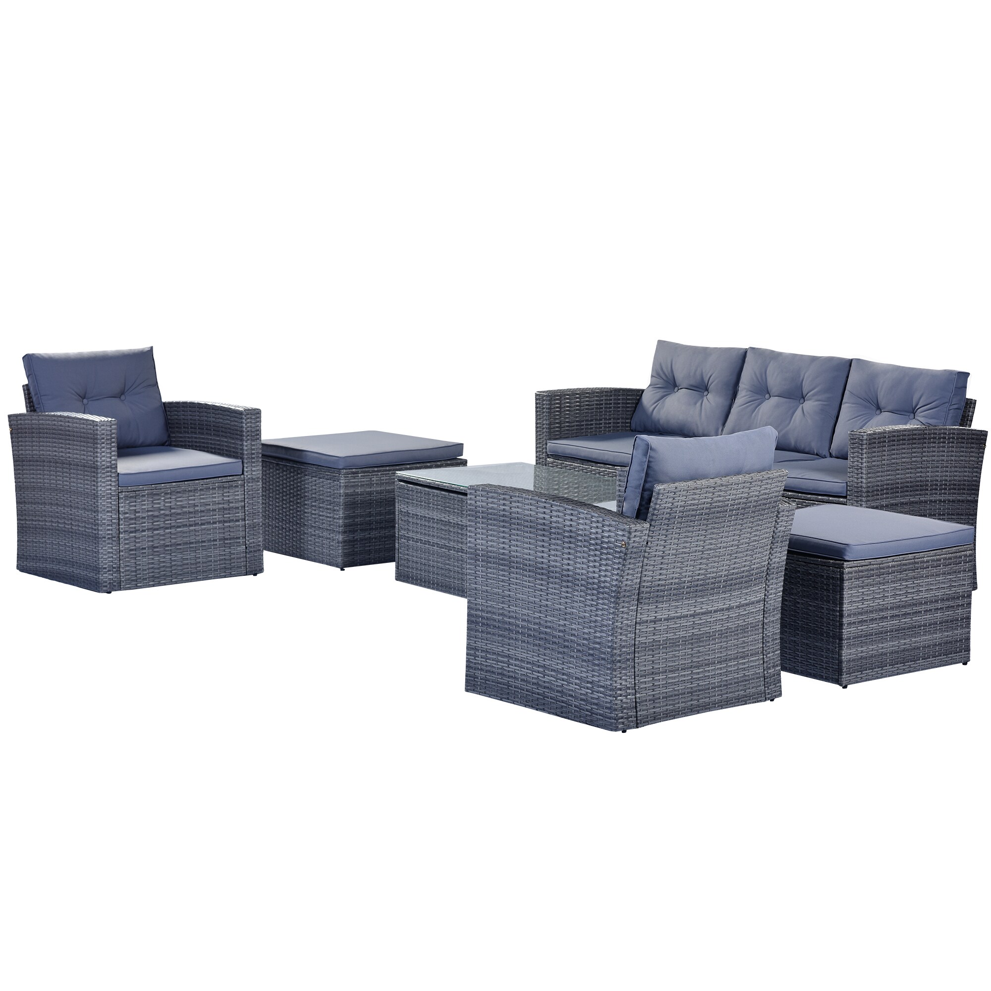 ModernLuxe L-FG201201AAE Patio-Conversation-Sets - View #10