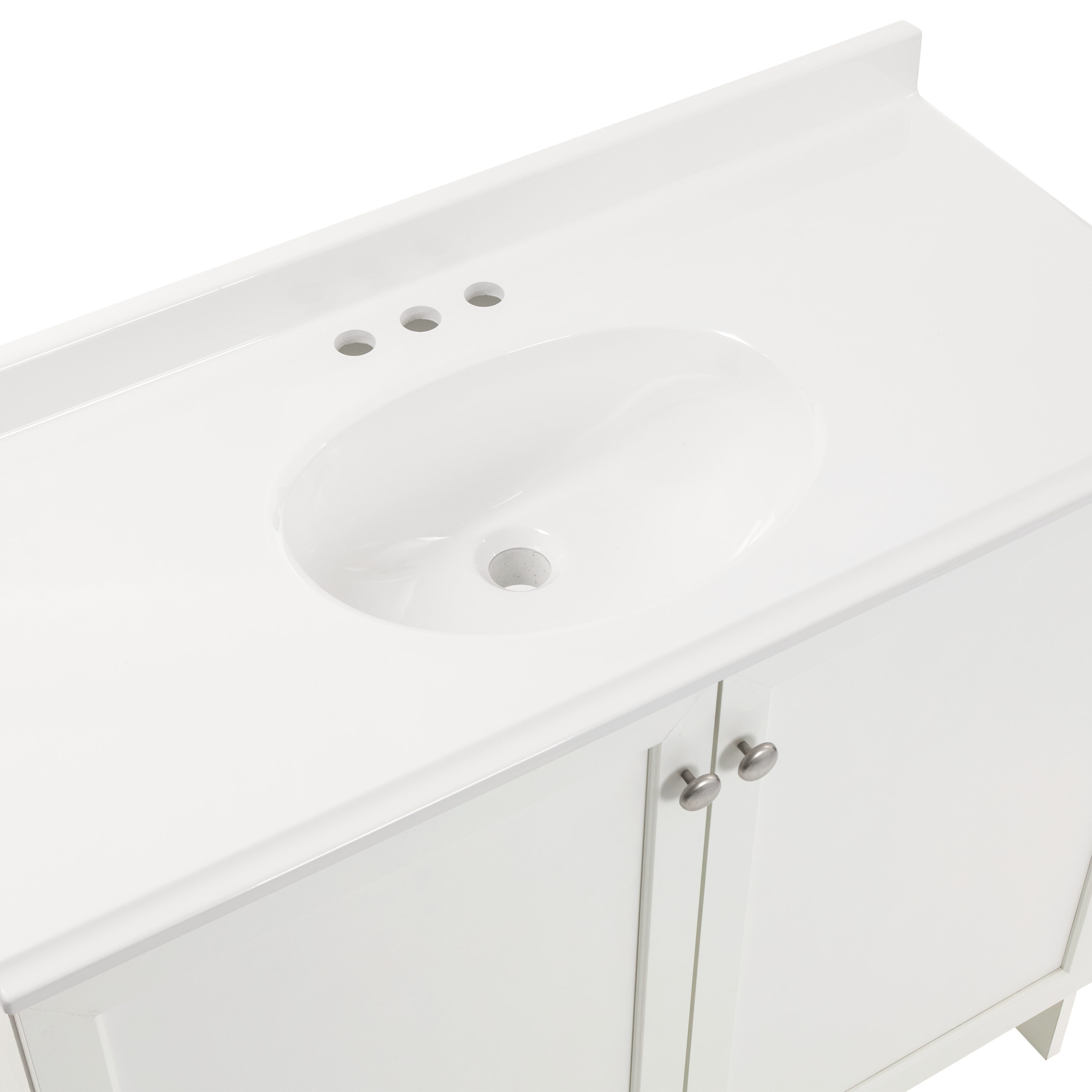 Project Source W063636P2-WH Bath-Vanity-Combo - View #2