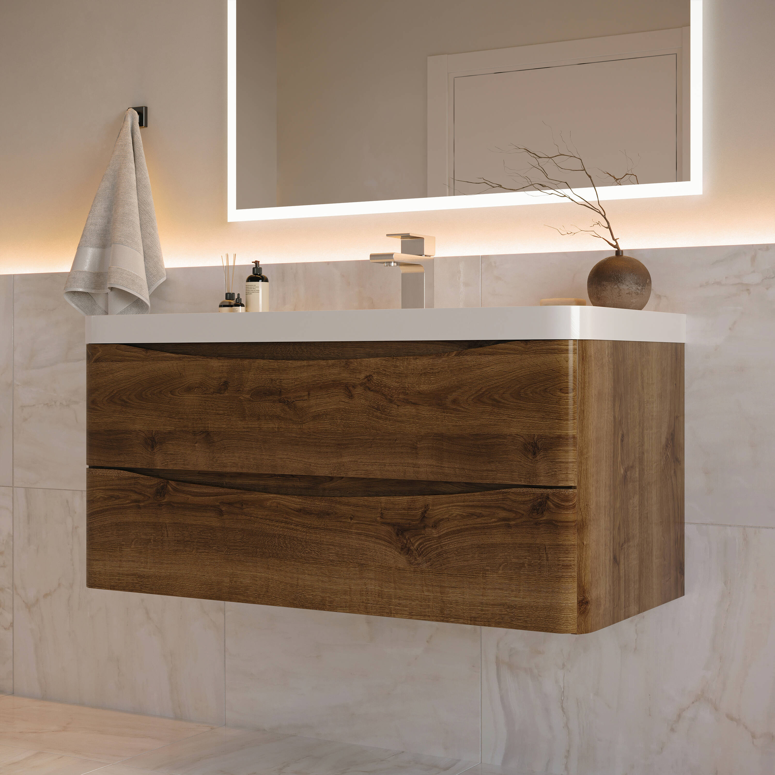 Fresca FCB9040RW-I Bath-Vanity-Combo - View #5