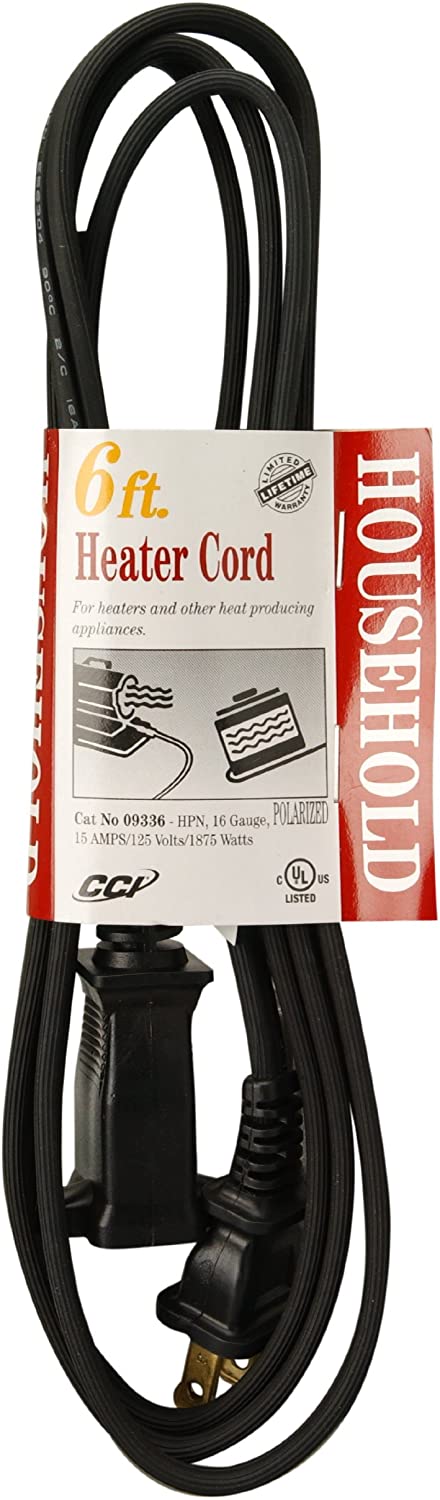 NOS 16/2 7 FT Cloth Covered Heater Solder Iron Appliance Power Cord  2 Conductor 