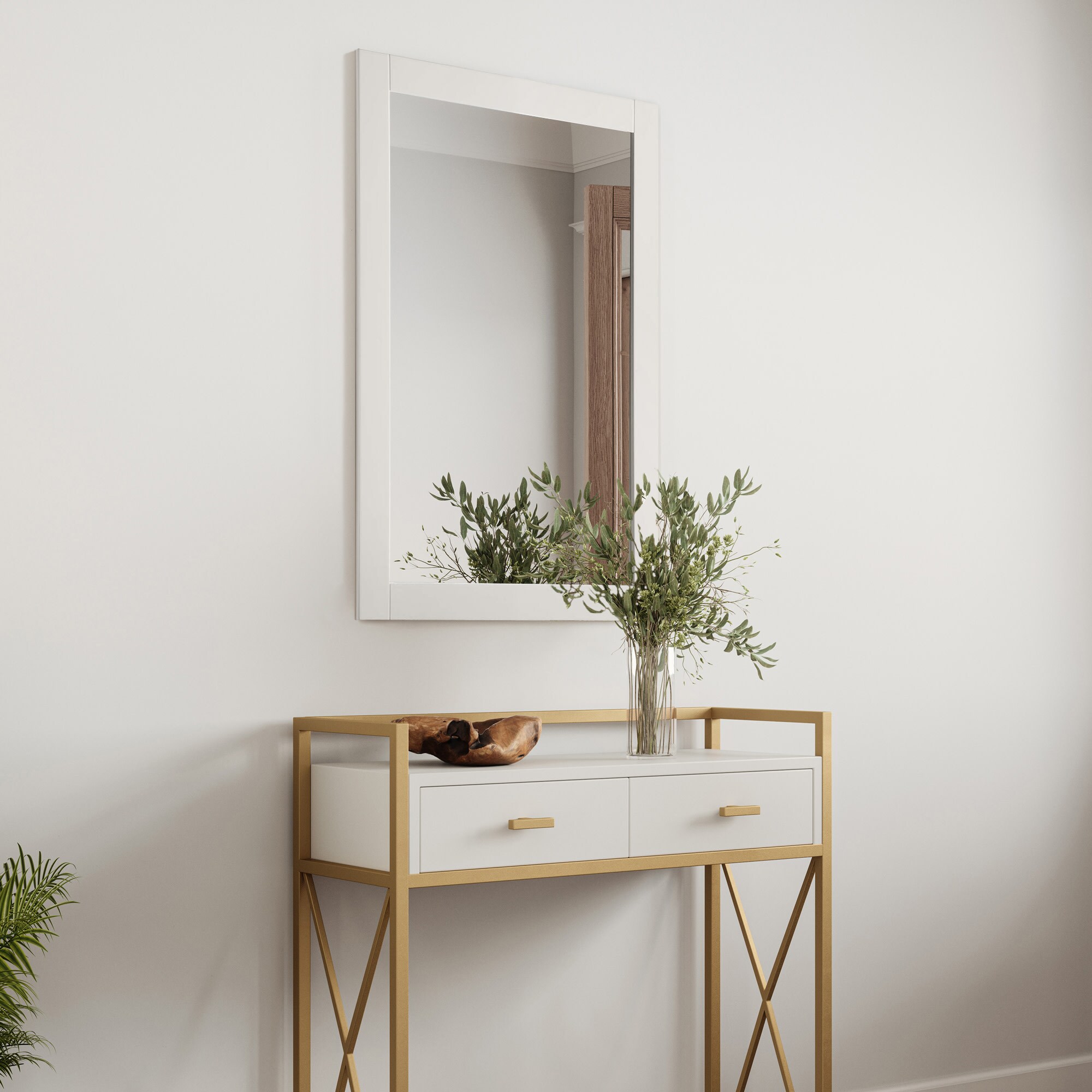 Design House 547208-WHT Framed-Bath-Mirrors - View #8