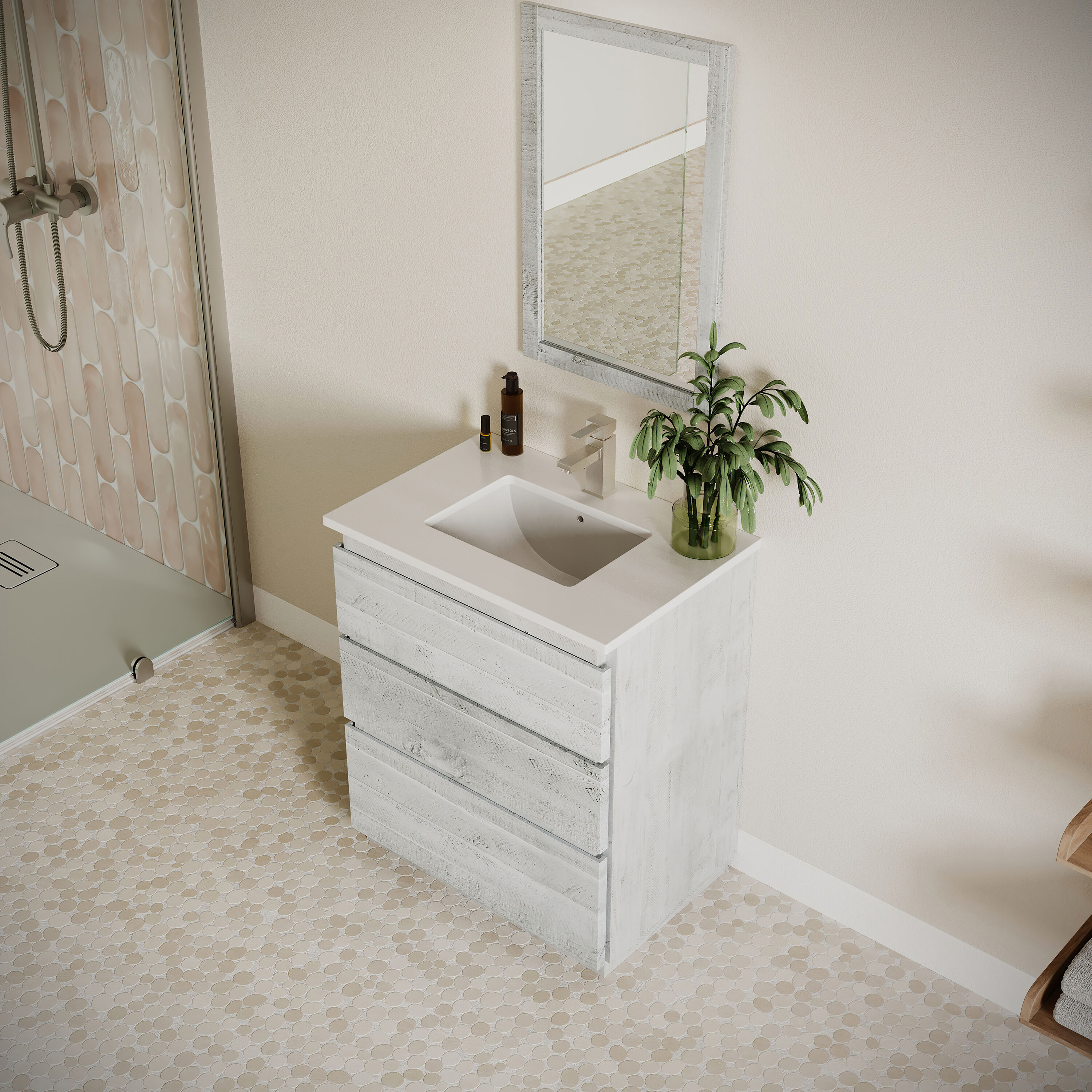 Fresca FCB3130RWH-FC-CWH-U Bath-Vanity-Combo - View #5