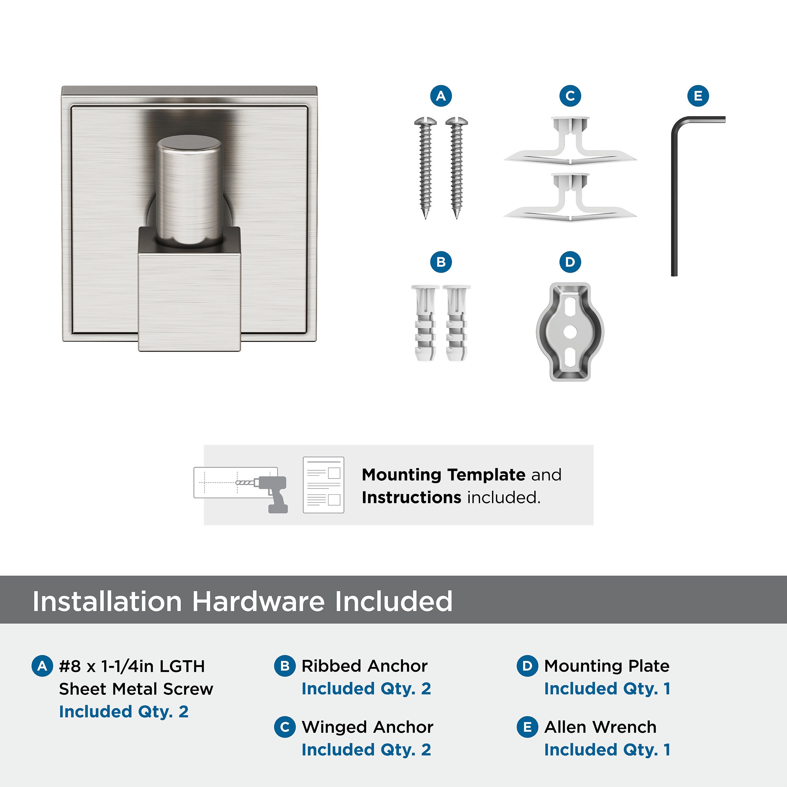 Amerock BH36070G10 Robe-Hooks - View #7