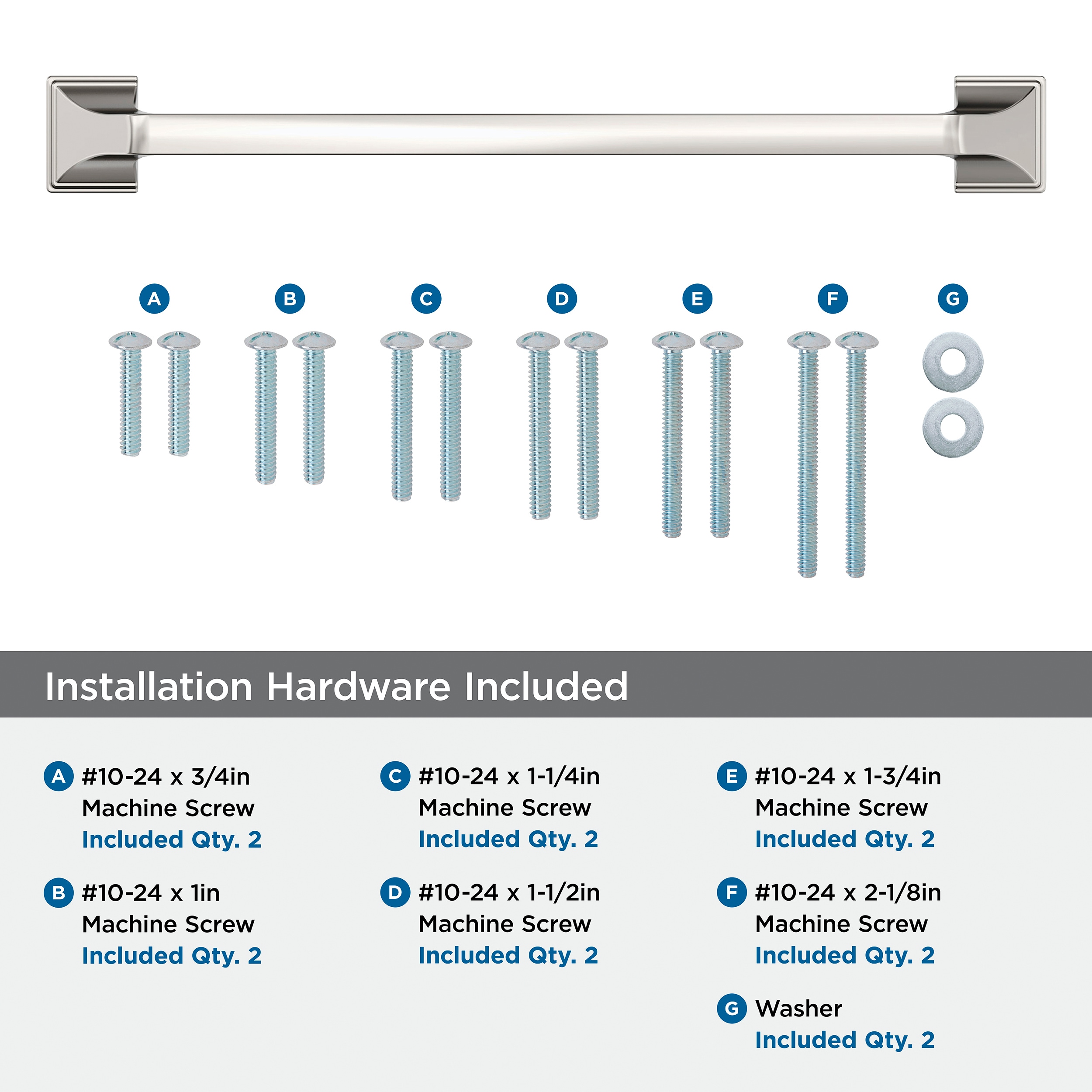 Amerock BP36924PN Cabinet-Pulls - View #2