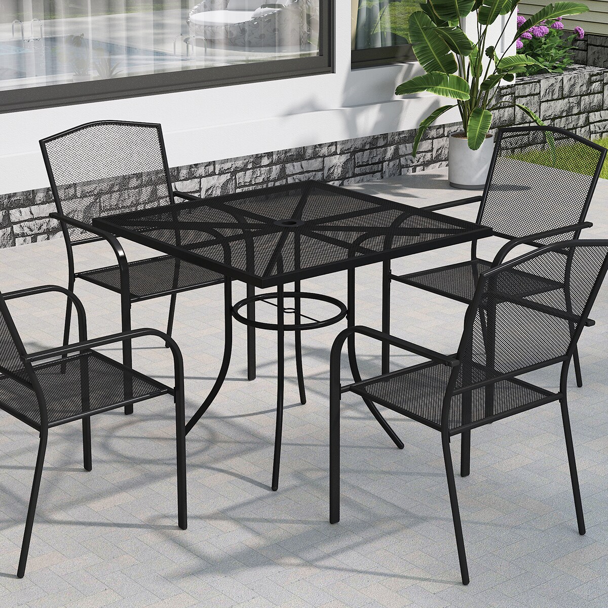 Mondawe MO-SL36FT02-BL Patio-Tables - View #3