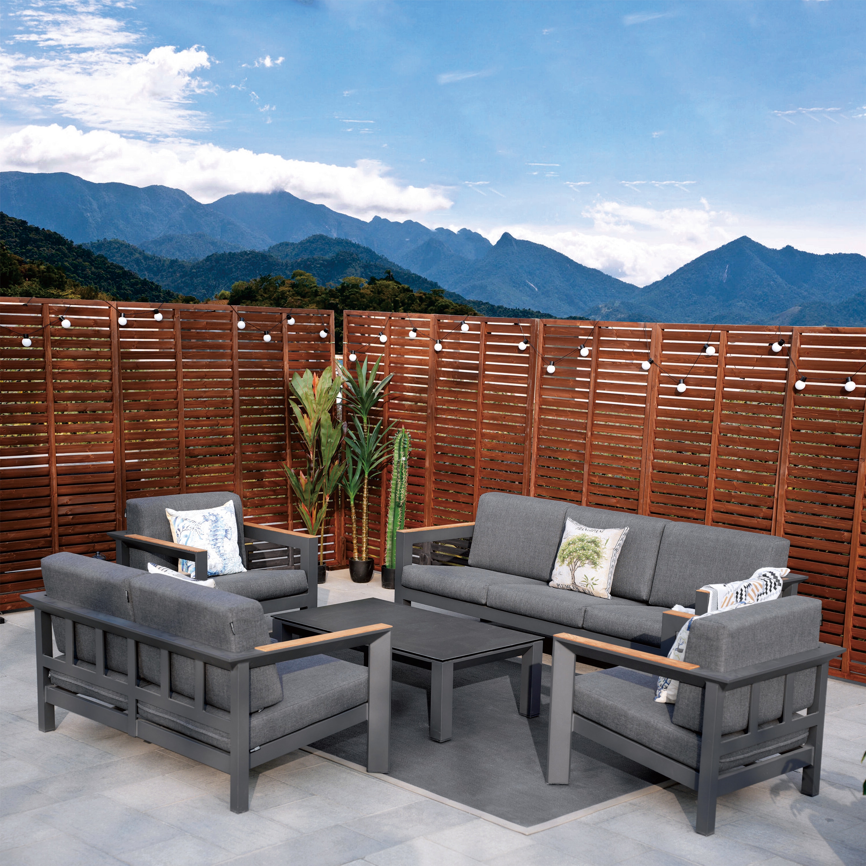 Moda Furnishings MOS-232632 Patio-Conversation-Sets - View #3