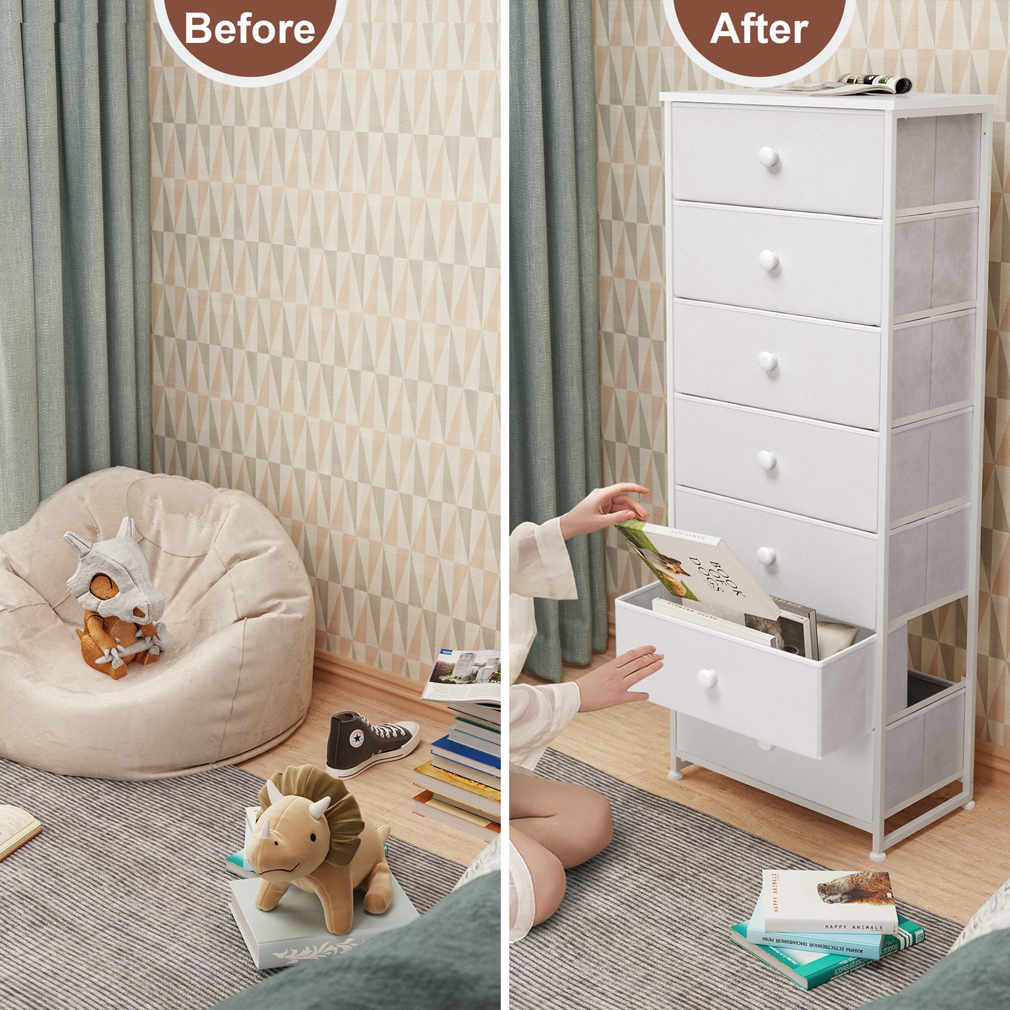 CloudFly CL-HD028WHT dressers - View #5
