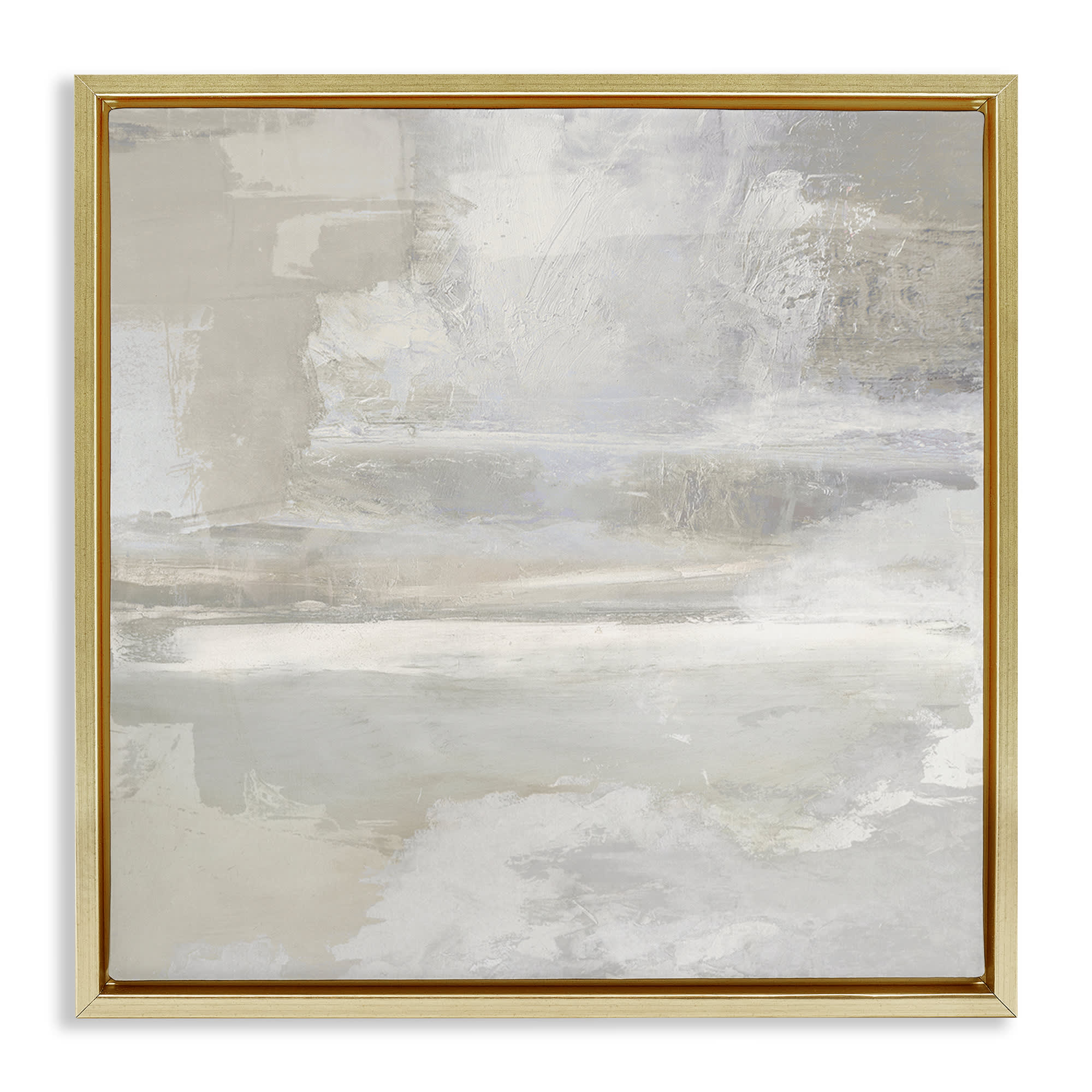 Stupell Industries BS-540-FFG-17X17 Contemporary Neutrals Abstract Floating Frame design by Rachel Springer