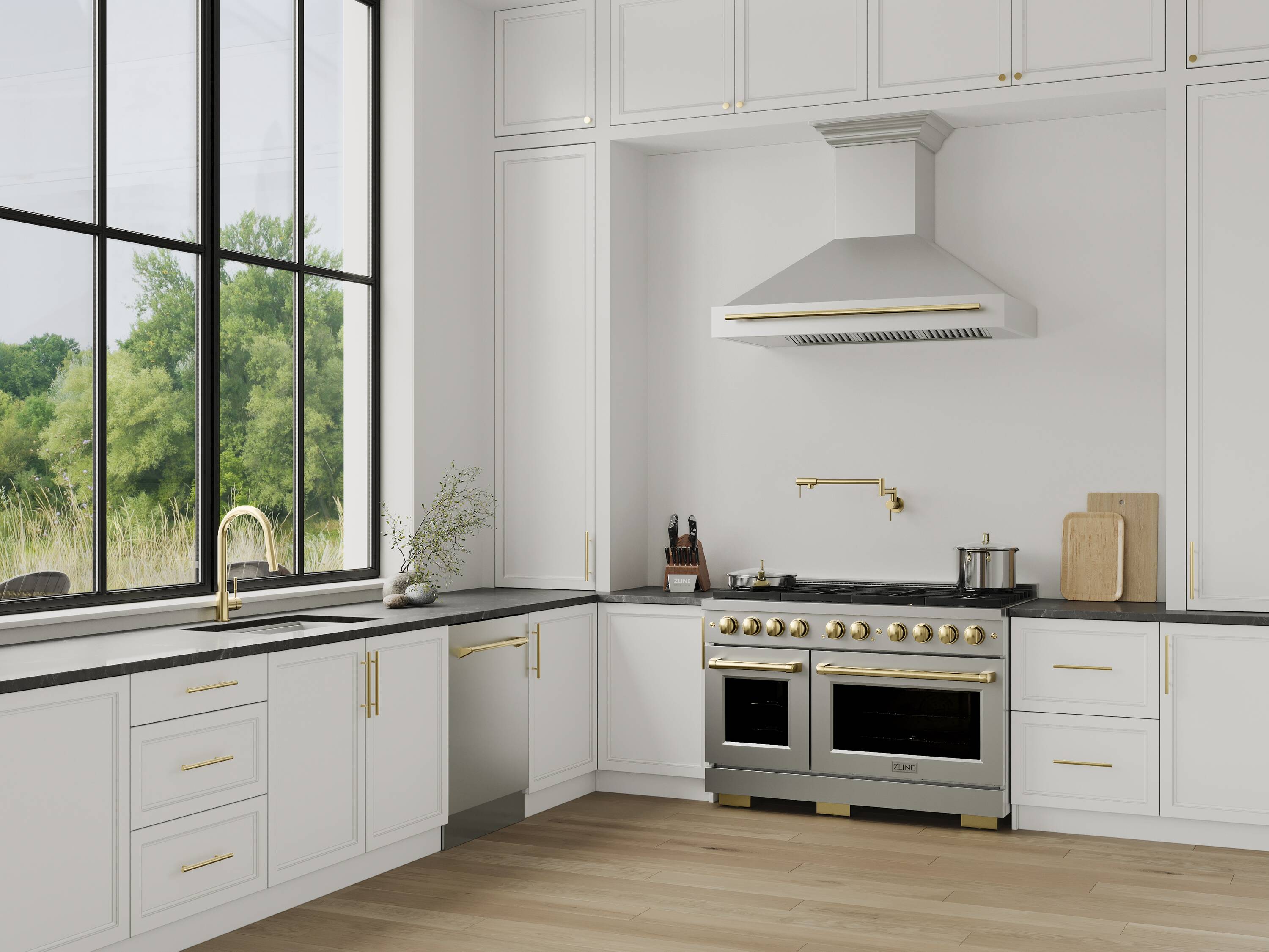 ZLINE KITCHEN & BATH 8654STZ-48-G Wall-Mounted-Range-Hoods - View #10