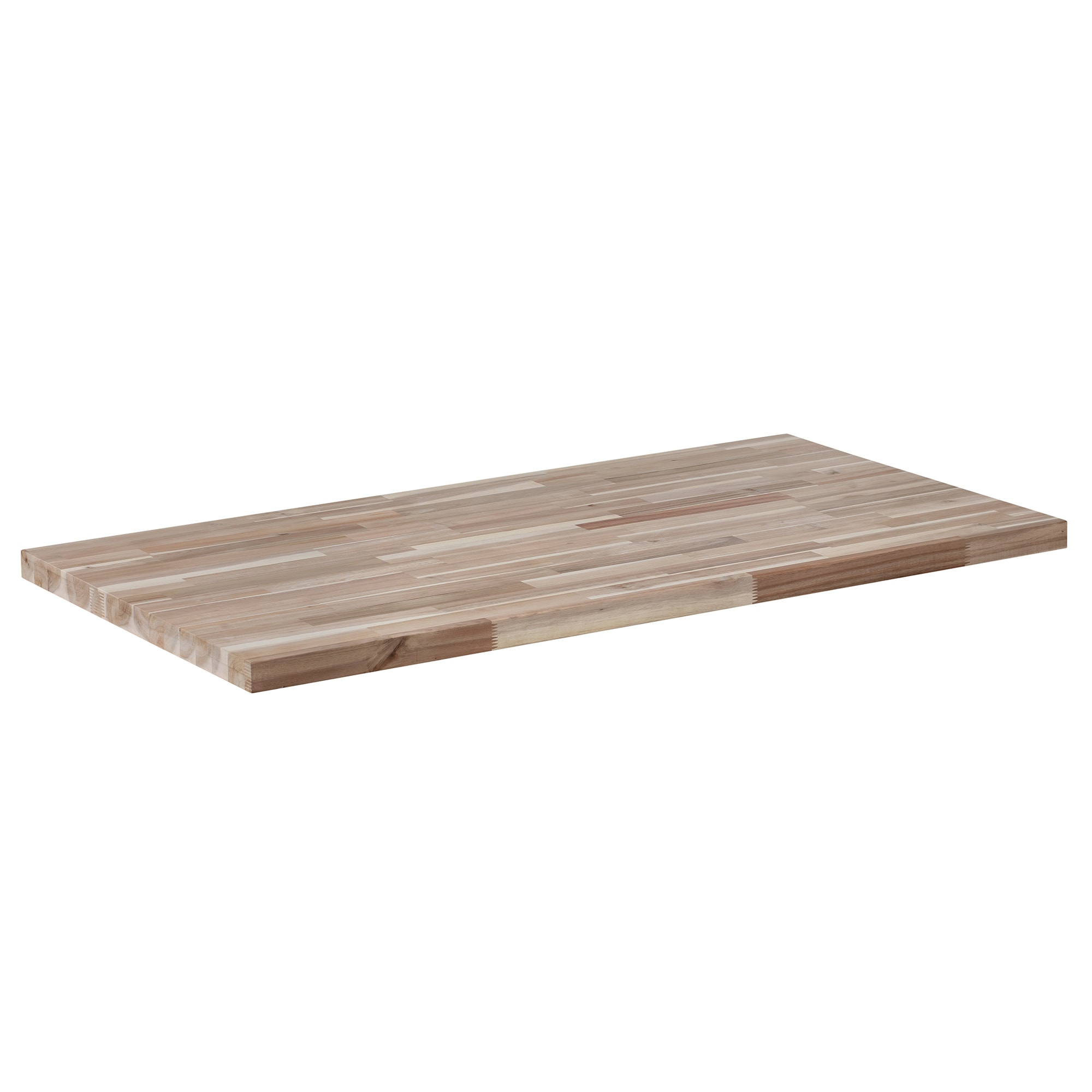 Unfinished Essential Teak 15 in. L x 11 in. W x 1-3/8 in. Th Butcher Block  Cutting Board