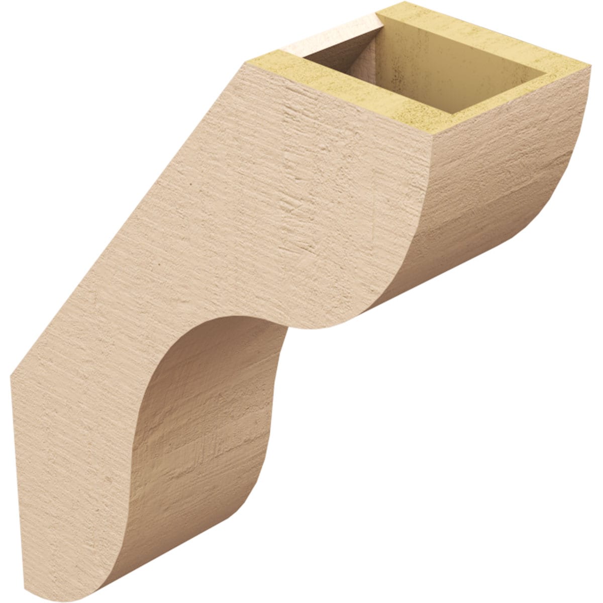 Ekena Millwork BRCUR05X14X18CARRCPR braces - View #6