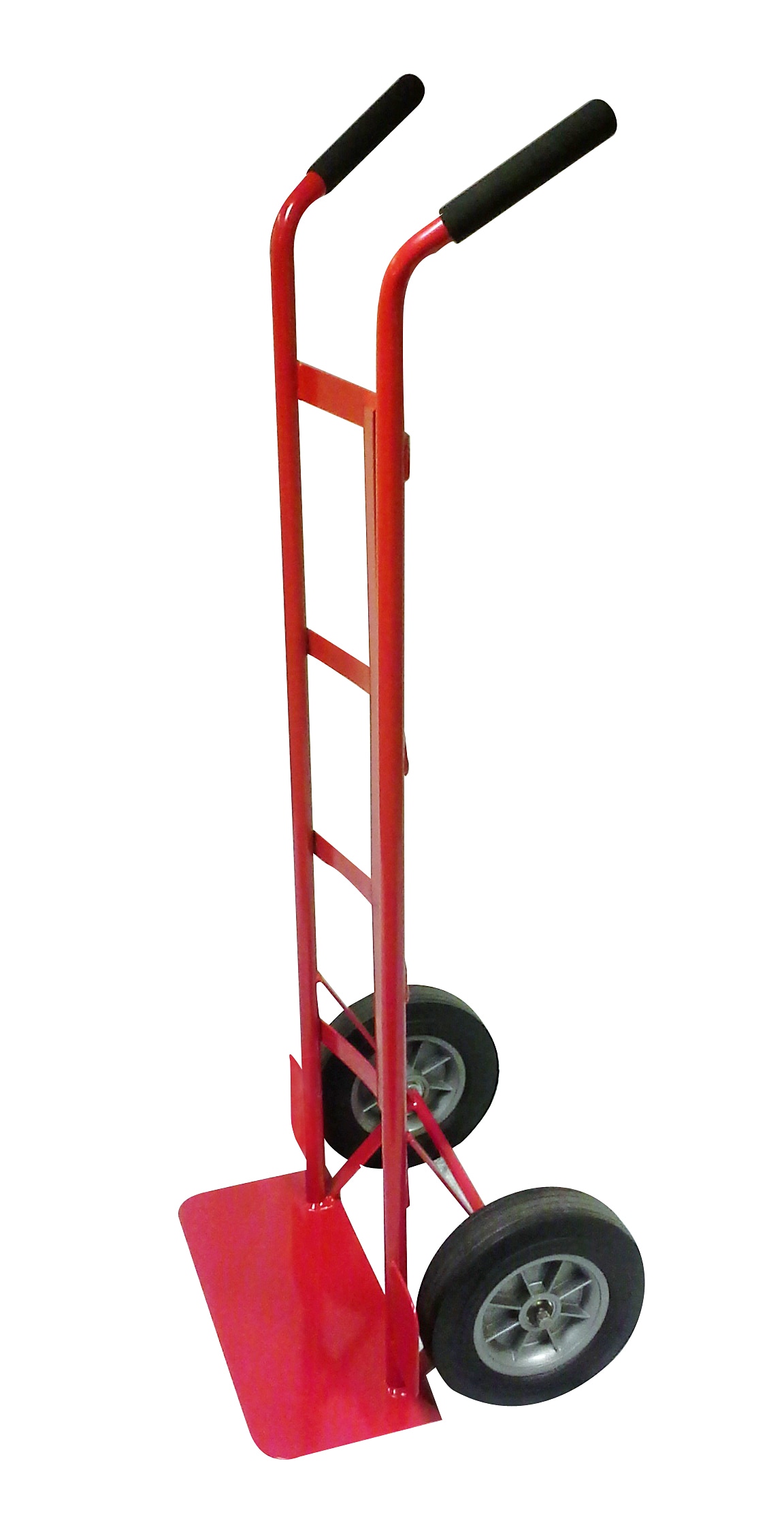 American Cart Aluminum Hand Truck with High Capacity Wheels - Rounded Handle