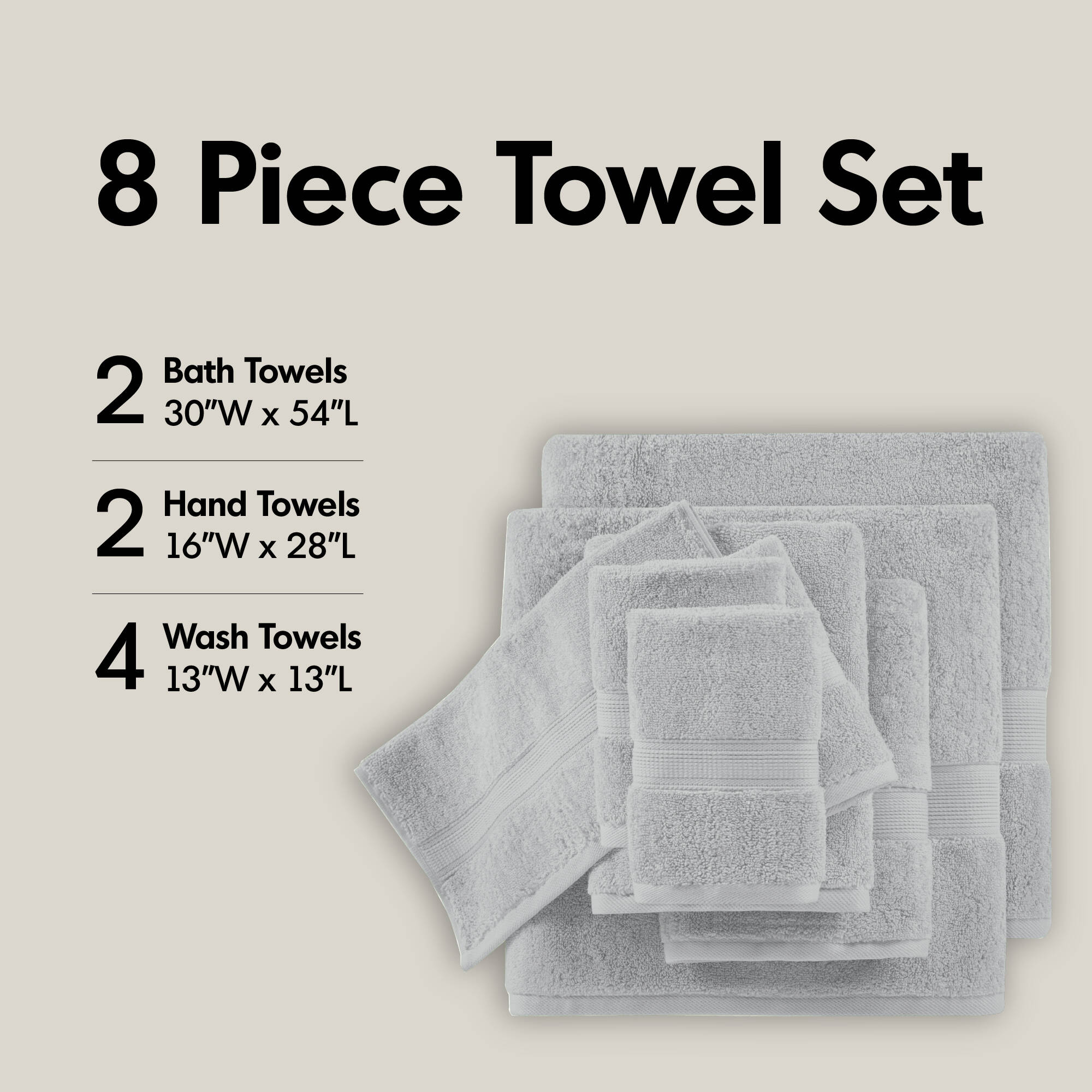 Madison Park Signature MPS73-191 Bath-Towels - View #2