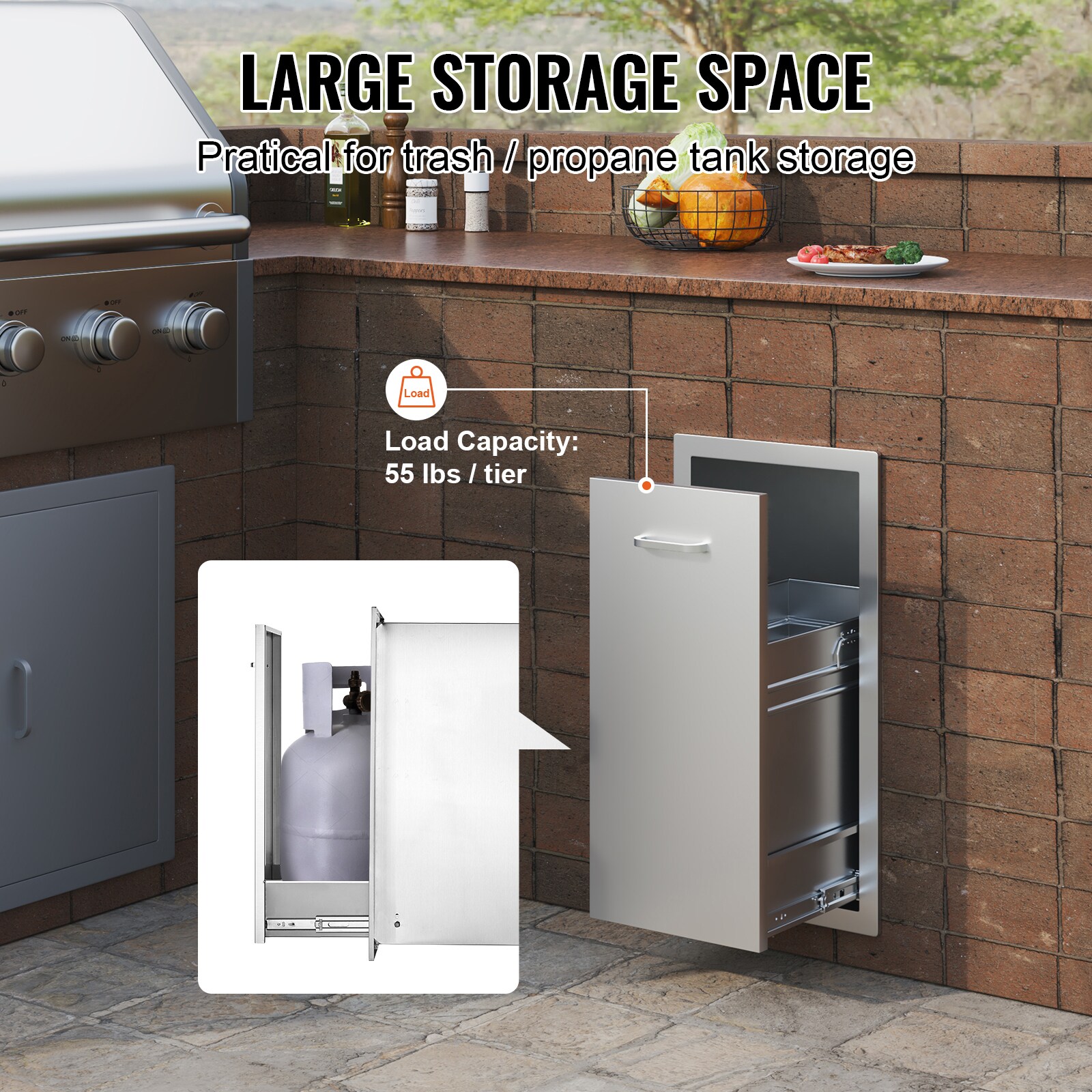 VEVOR SCCTGXHGLJG000003V0 Modular-Outdoor-Kitchens - View #3