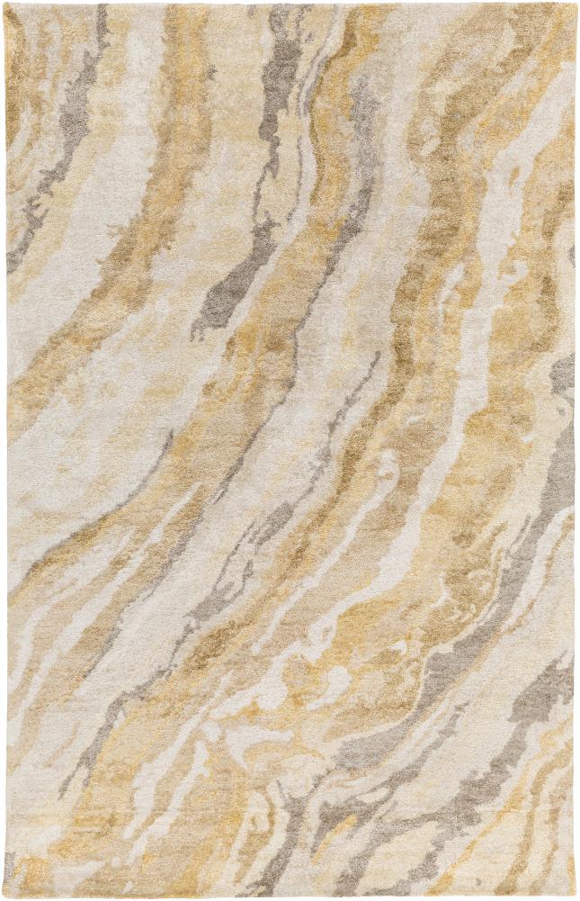 Surya GMN4035-811 Gemini 8 x 11 Yellow Geode Industrial Area Rug