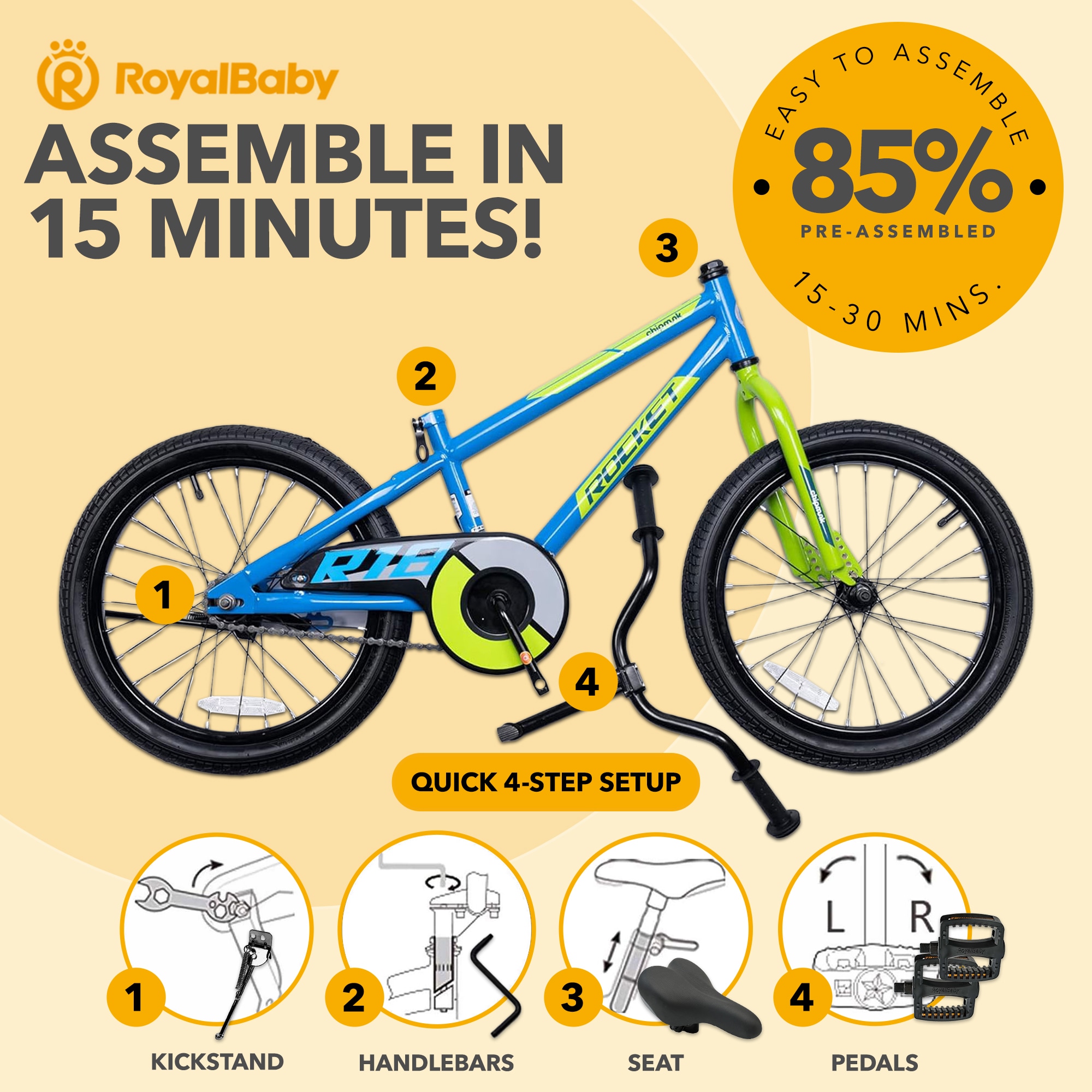 Royal Baby 401335 bikes - View #4