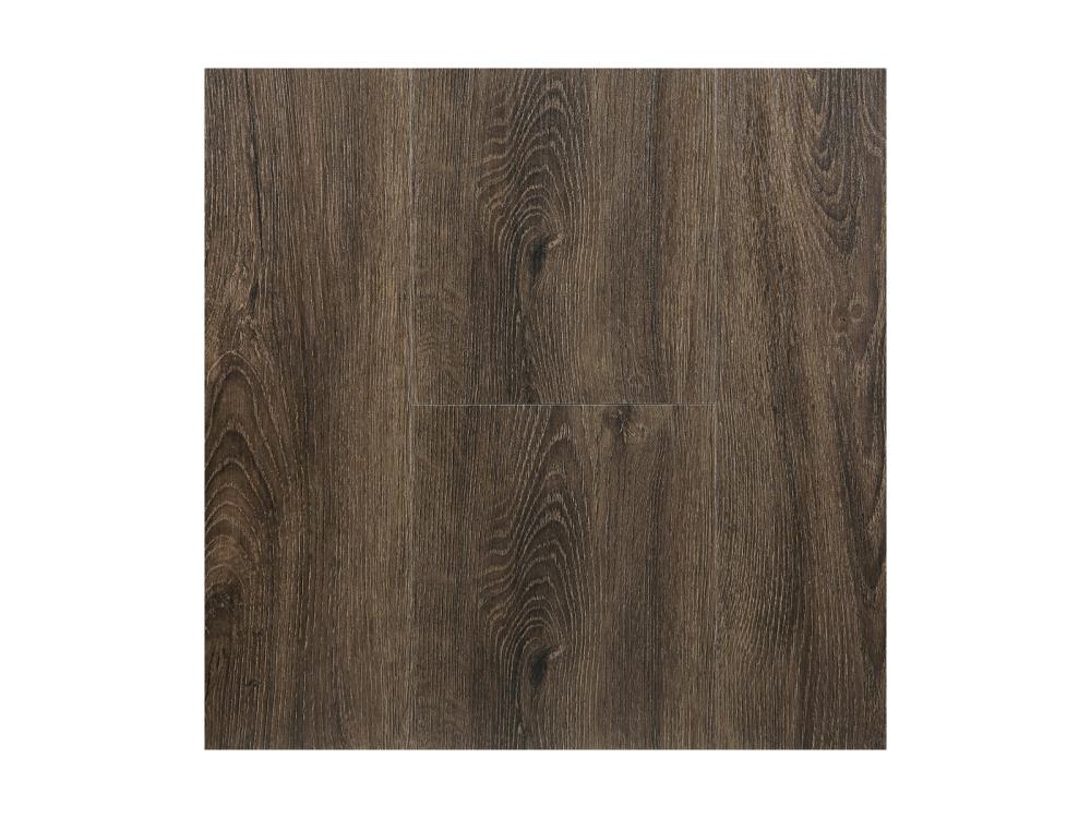 Nouveax Toffee Brown 12-mil x 7-3/32-in W x 60-in L Interlocking Luxury Vinyl  Plank Flooring (18.01-sq ft/ Carton) in the Vinyl Plank department at