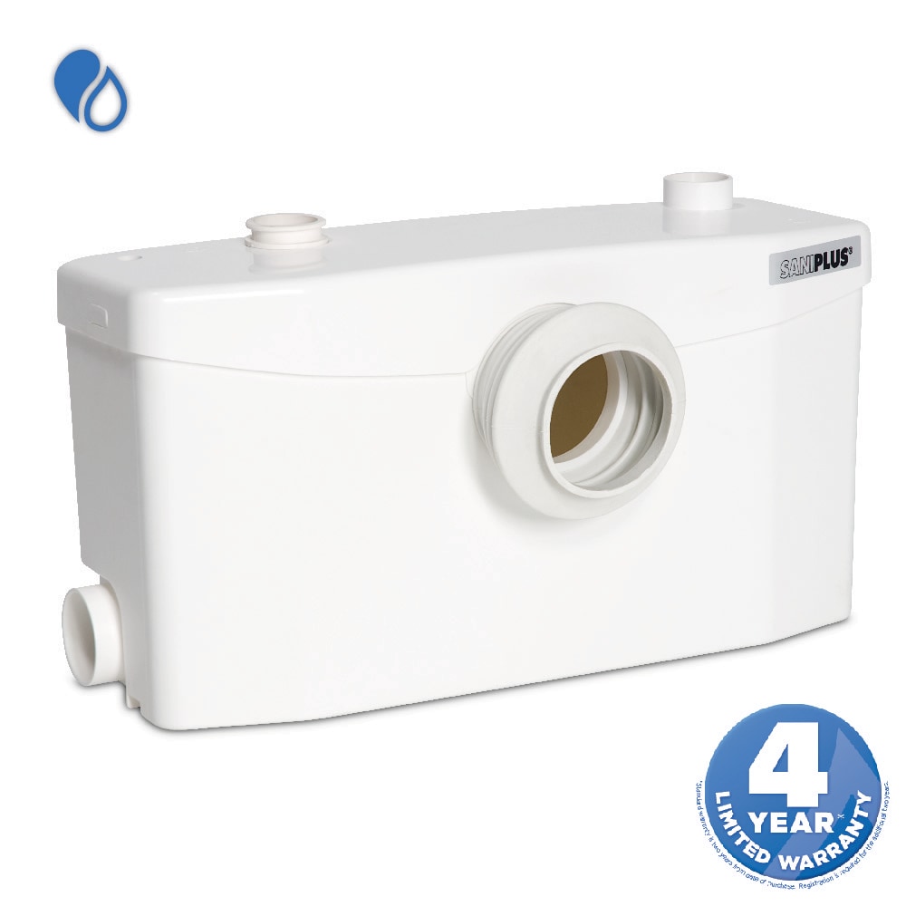 SANIFLO 002 1/2-HP 120 -Volt 30-Gallon Thermoplastic Macerating pump