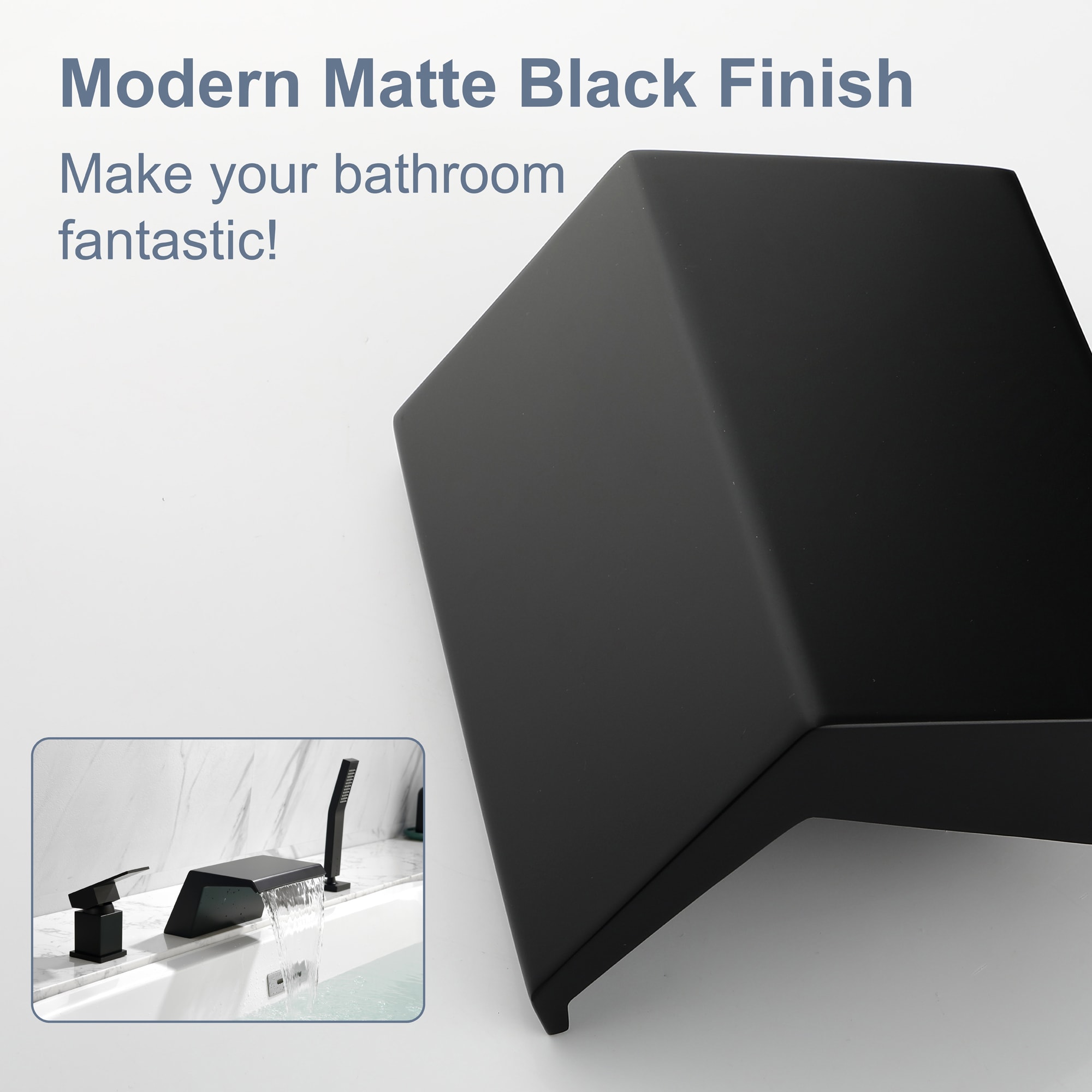 WELLFOR WA9013BG Roman-Tub-Faucets - View #8