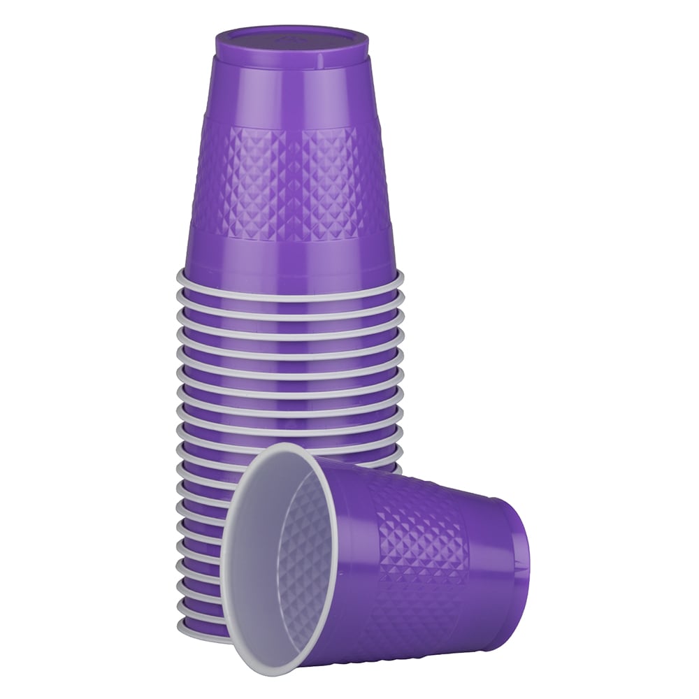 Purple Plastic 12 oz Cups #2255520707