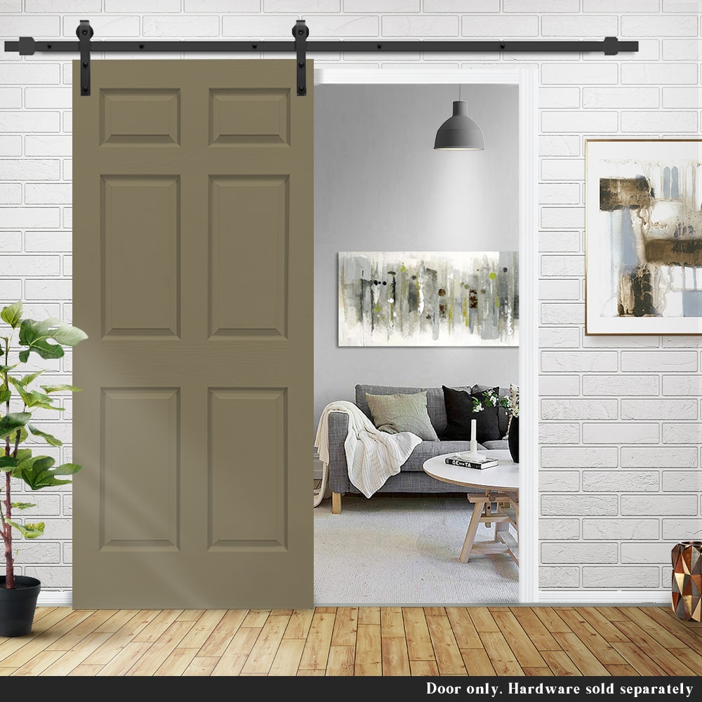 CALHOME DOOR-6PANEL-30RW Barn-Doors - View #2