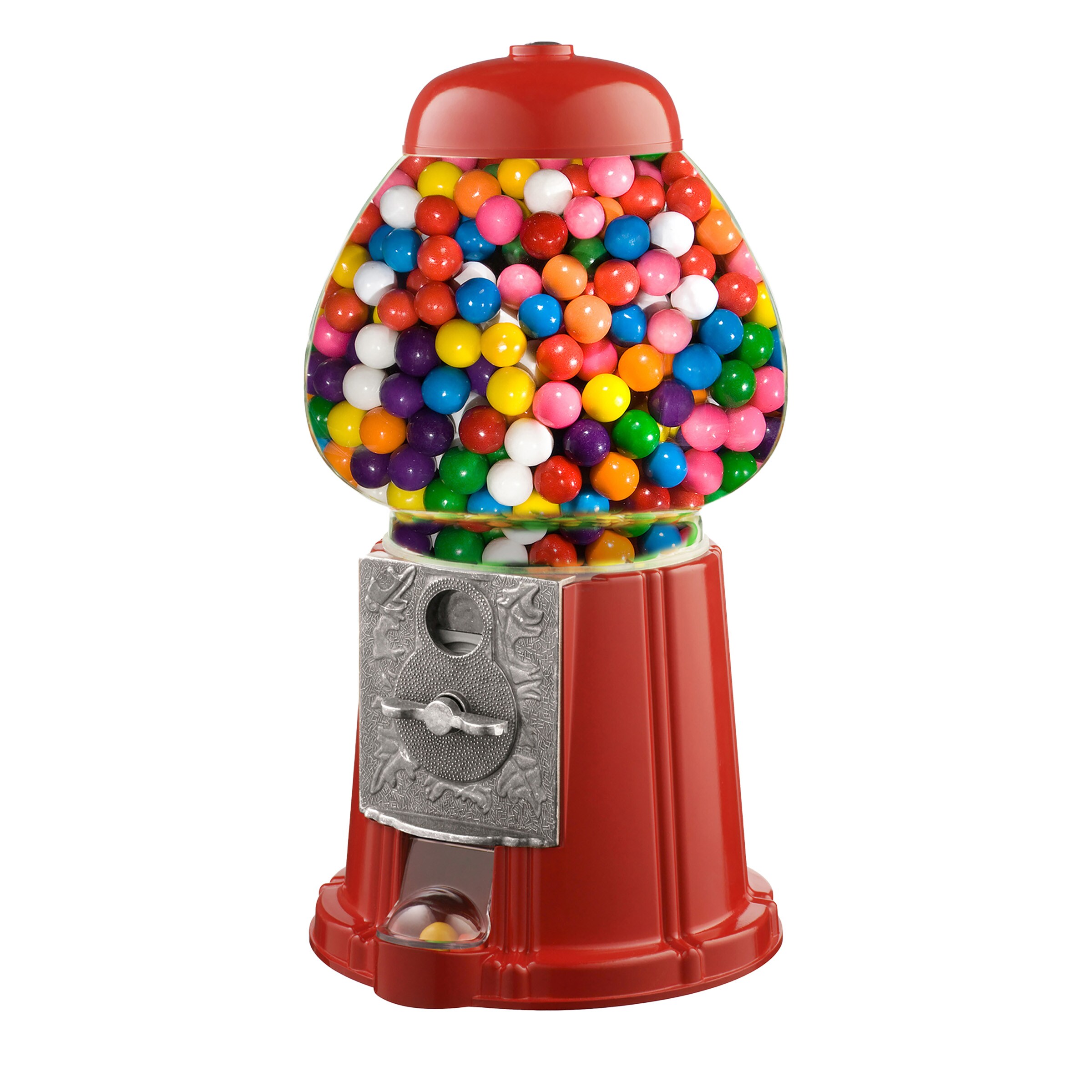 Blue Gumball Candy Nut Bulk Vending Machine Candy Dispenser W/Keys