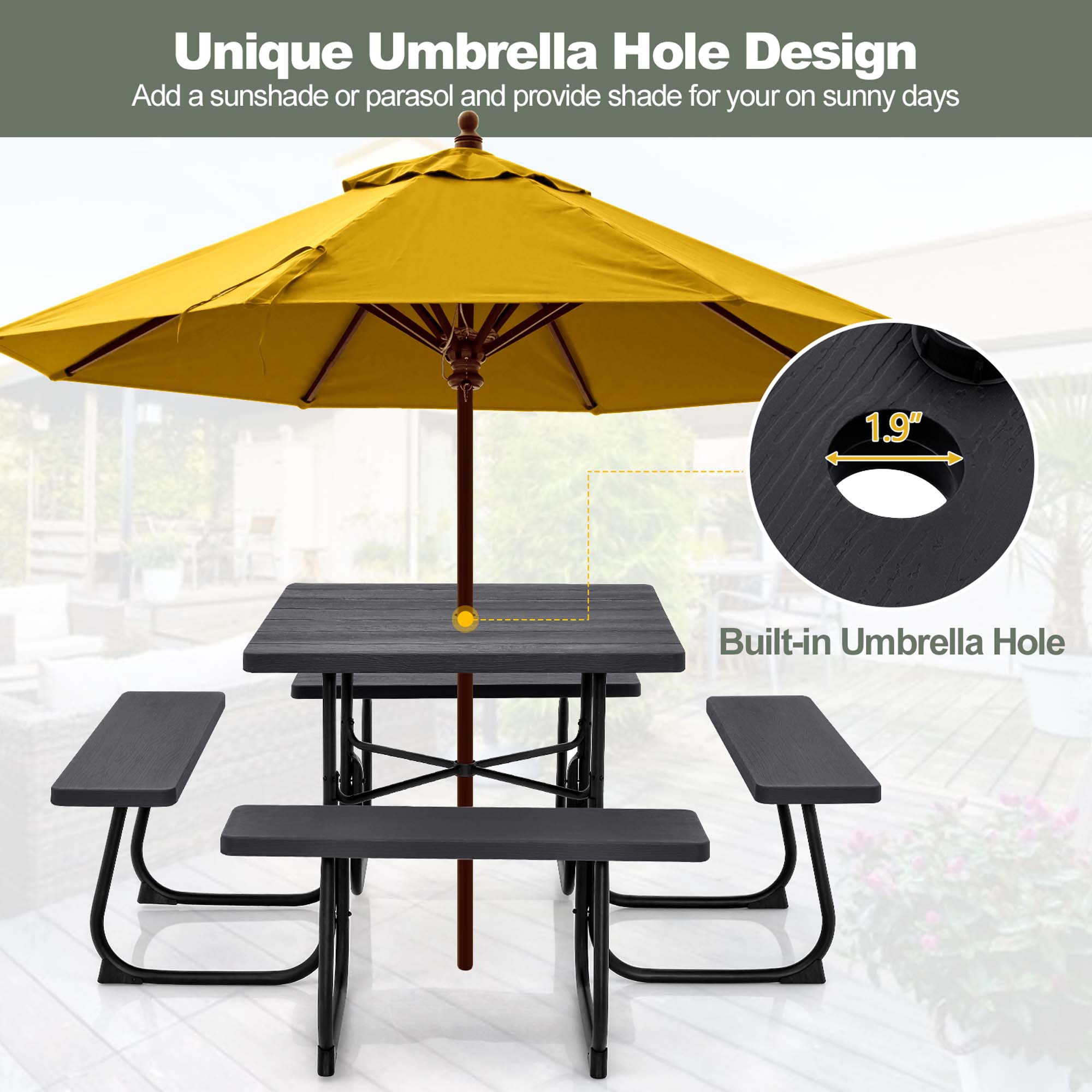 Costway LWS00114 Patio-Dining-Sets - View #4