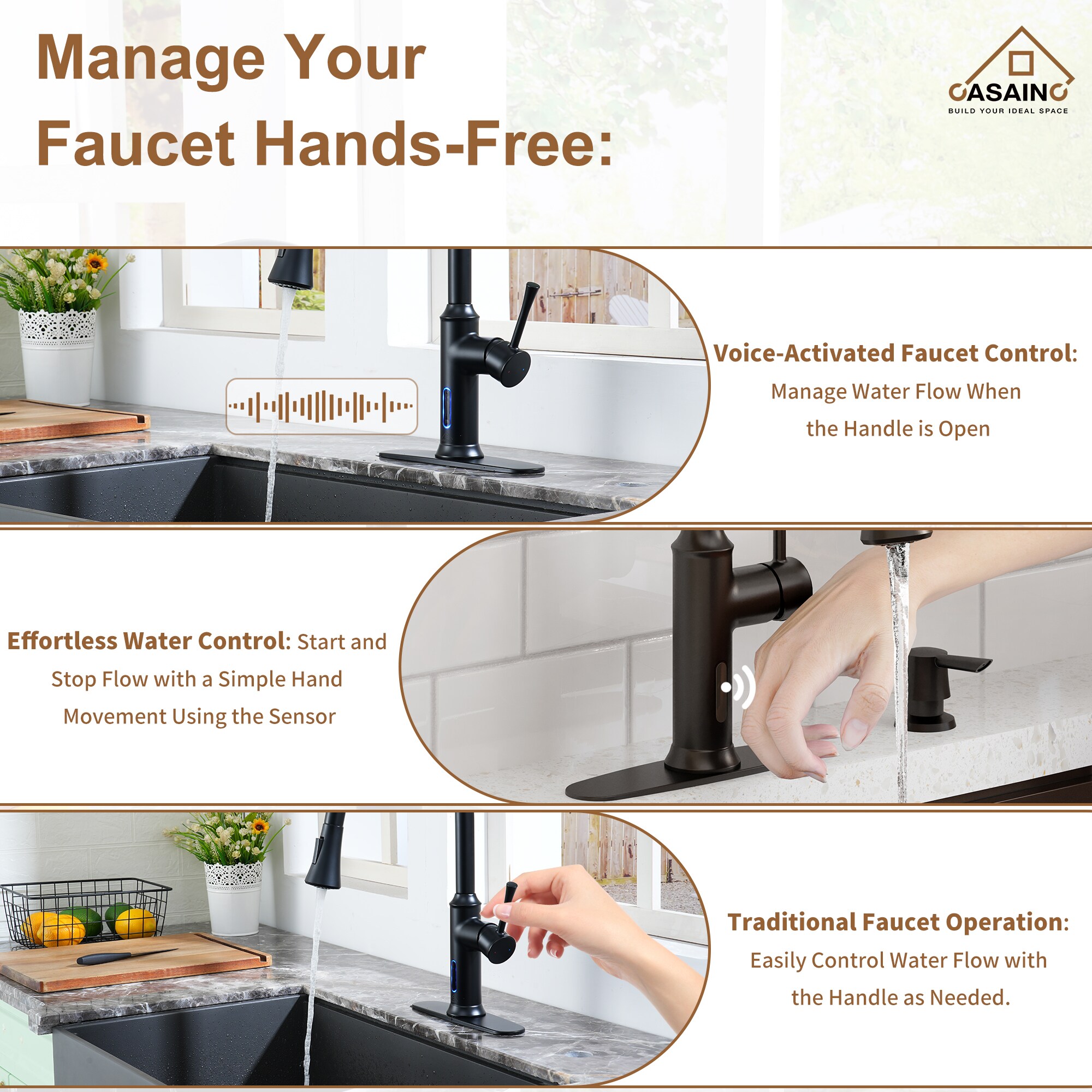 CASAINC CV-W54330936 Kitchen-Faucets - View #7