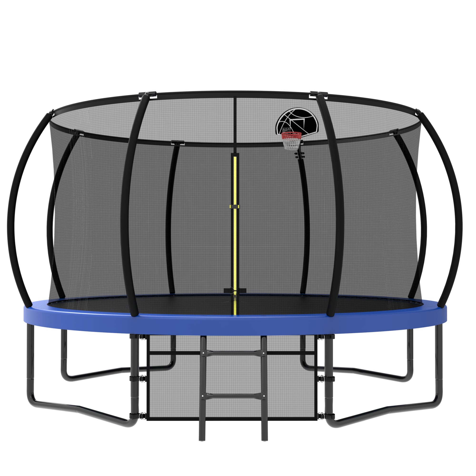 Lycvki TPL-17 Trampolines 12-ft Round Backyard in Blue