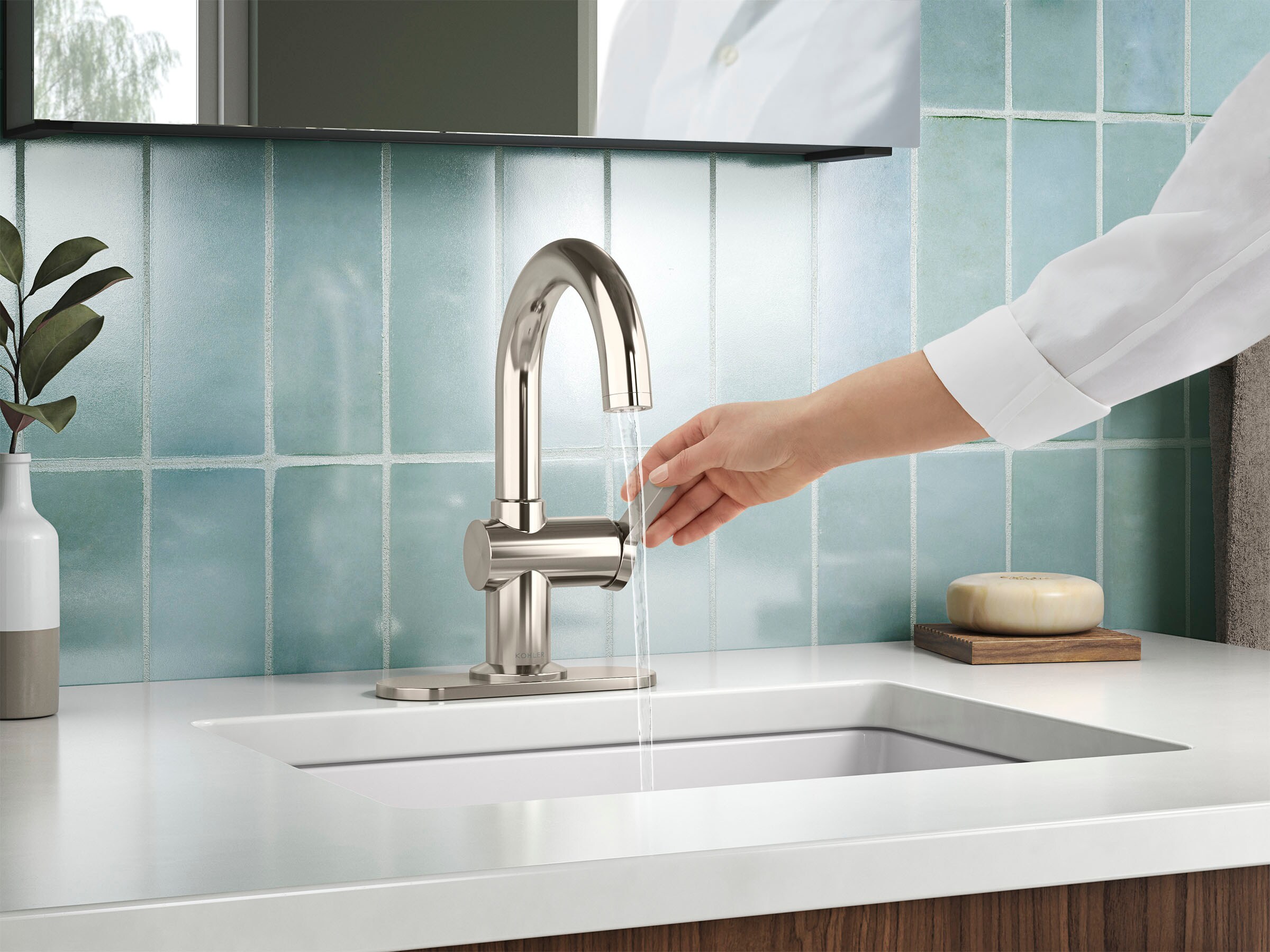 KOHLER REC28731-4D-SN Lavatory-Faucets - View #6