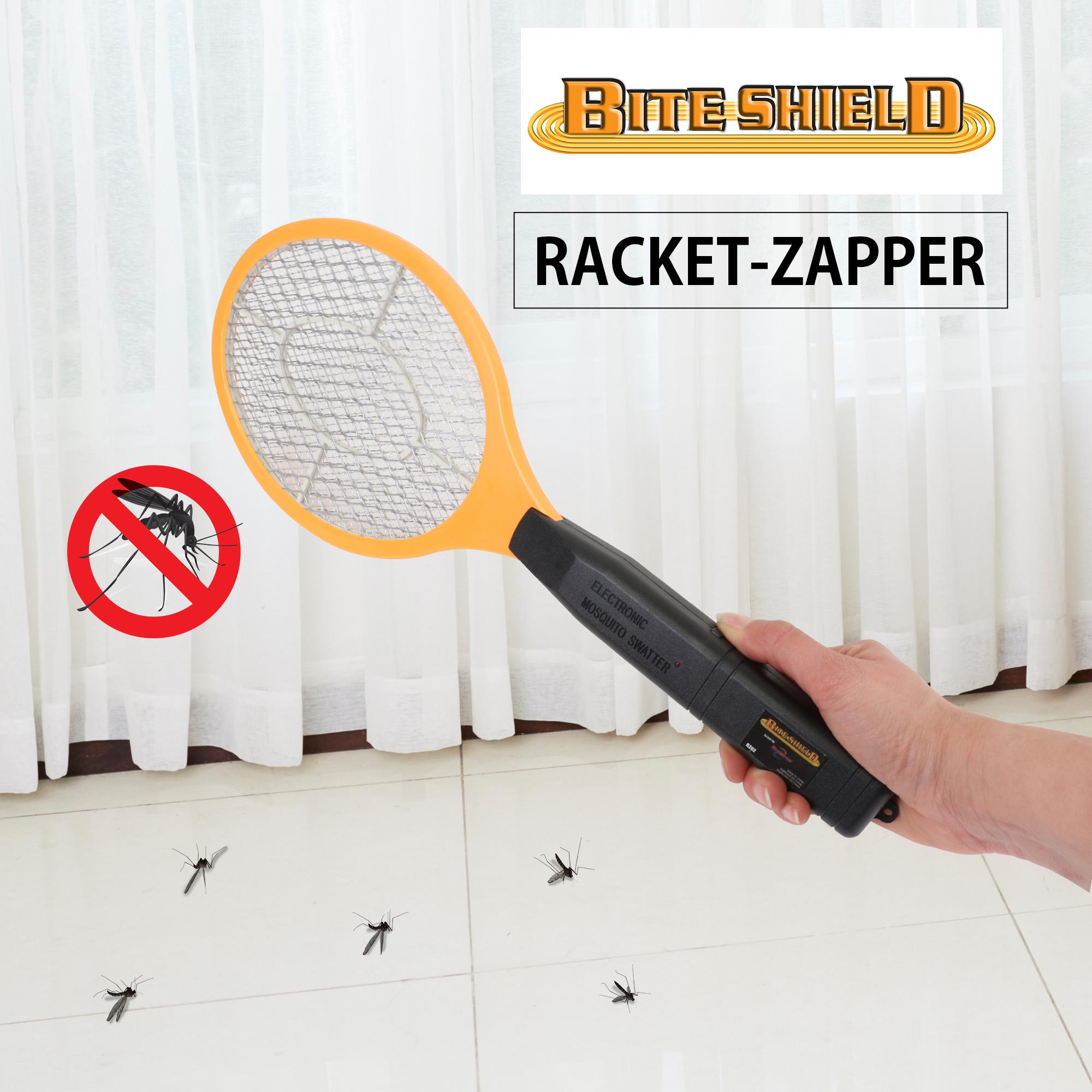 Bite Shield Racket Zapper Electronic Insect Killer Indoor/Outdoor Insect Trap