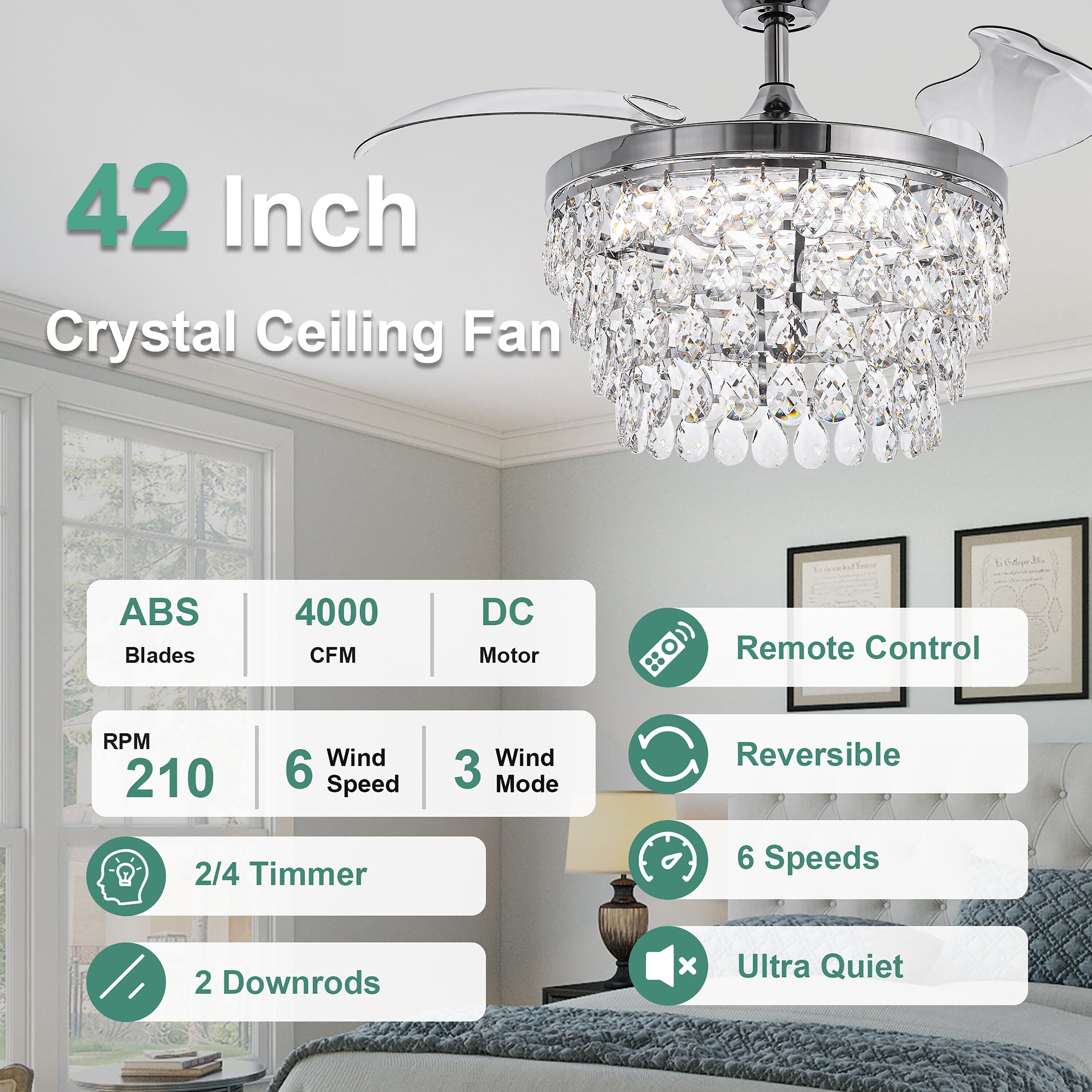 Cusp Barn CS42P70C Ceiling-Fans - View #5