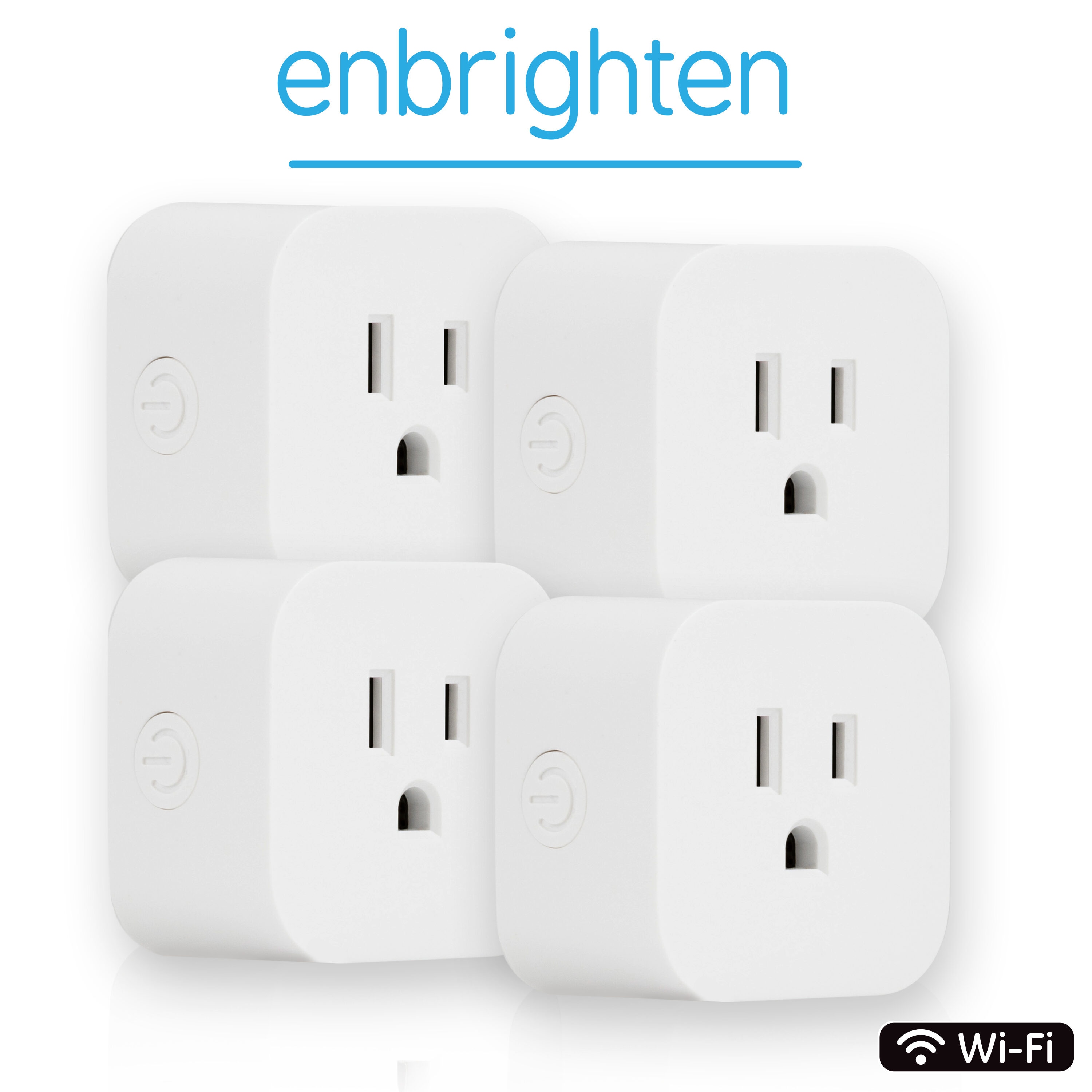 Enbrighten 125-Volt 1-Outlet Indoor Smart Plug in the Smart Plugs