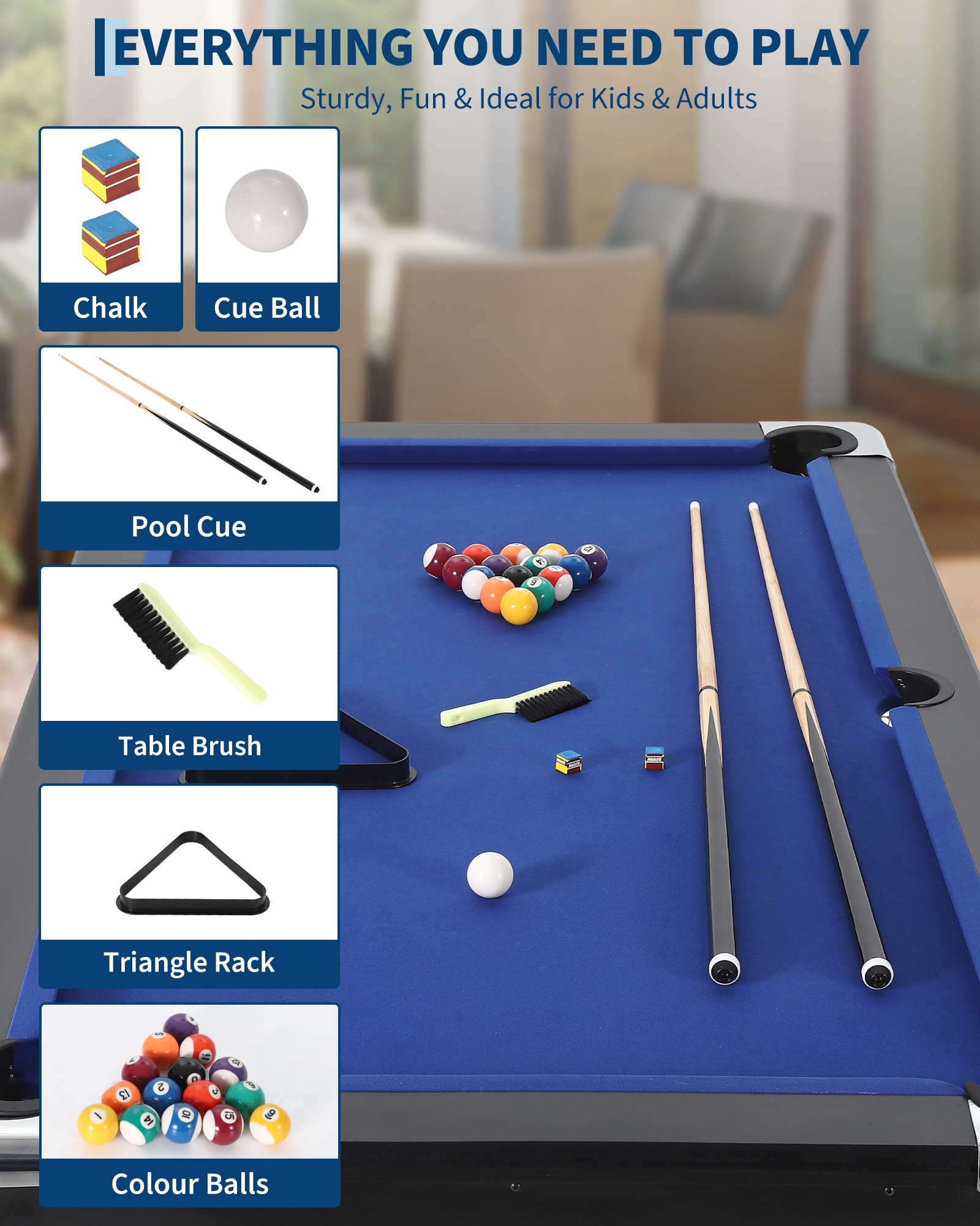 DEXSO CTQIE1YPI7Z0TMM Pool-Table - View #4