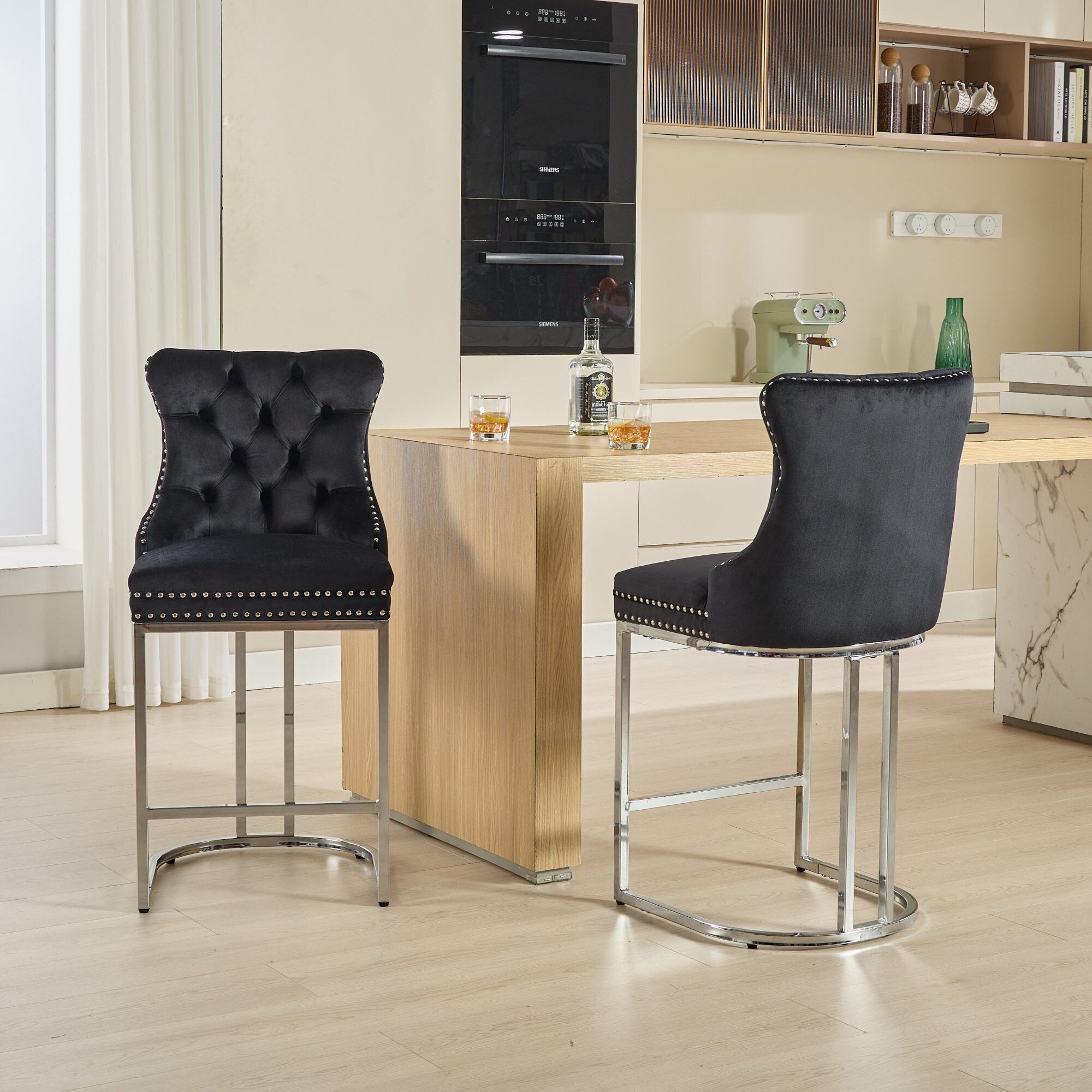 Hrinhom HC-D8003-BLACK stools - View #4