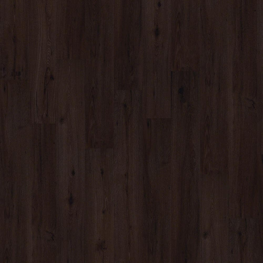 Shaw LX910-791-SAMP (Sample) Triad Carriage Brown Solid 12-mil Waterproof Glue Down Luxury Vinyl Plank
