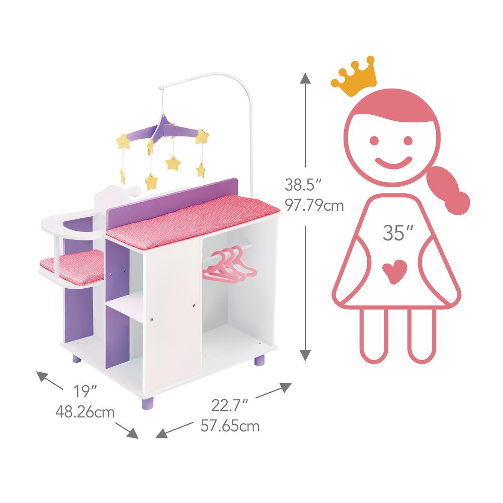 Olivia s Little World Little Princess Baby Doll Changing Station