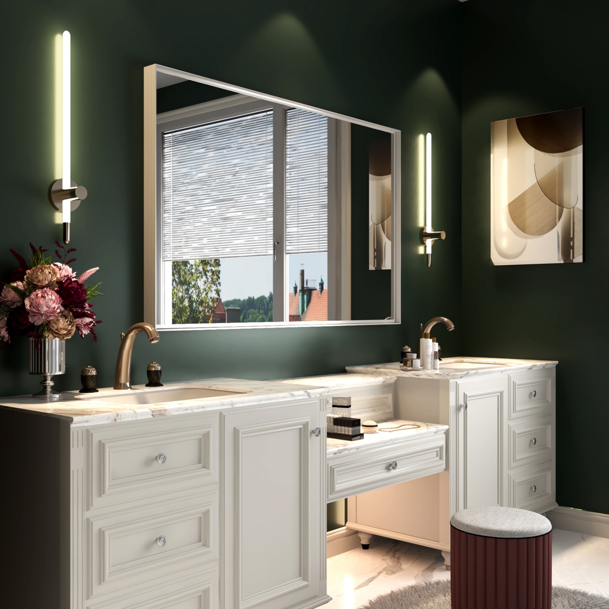 ToolCat SF1-40-YT Framed-Bath-Mirrors - View #3