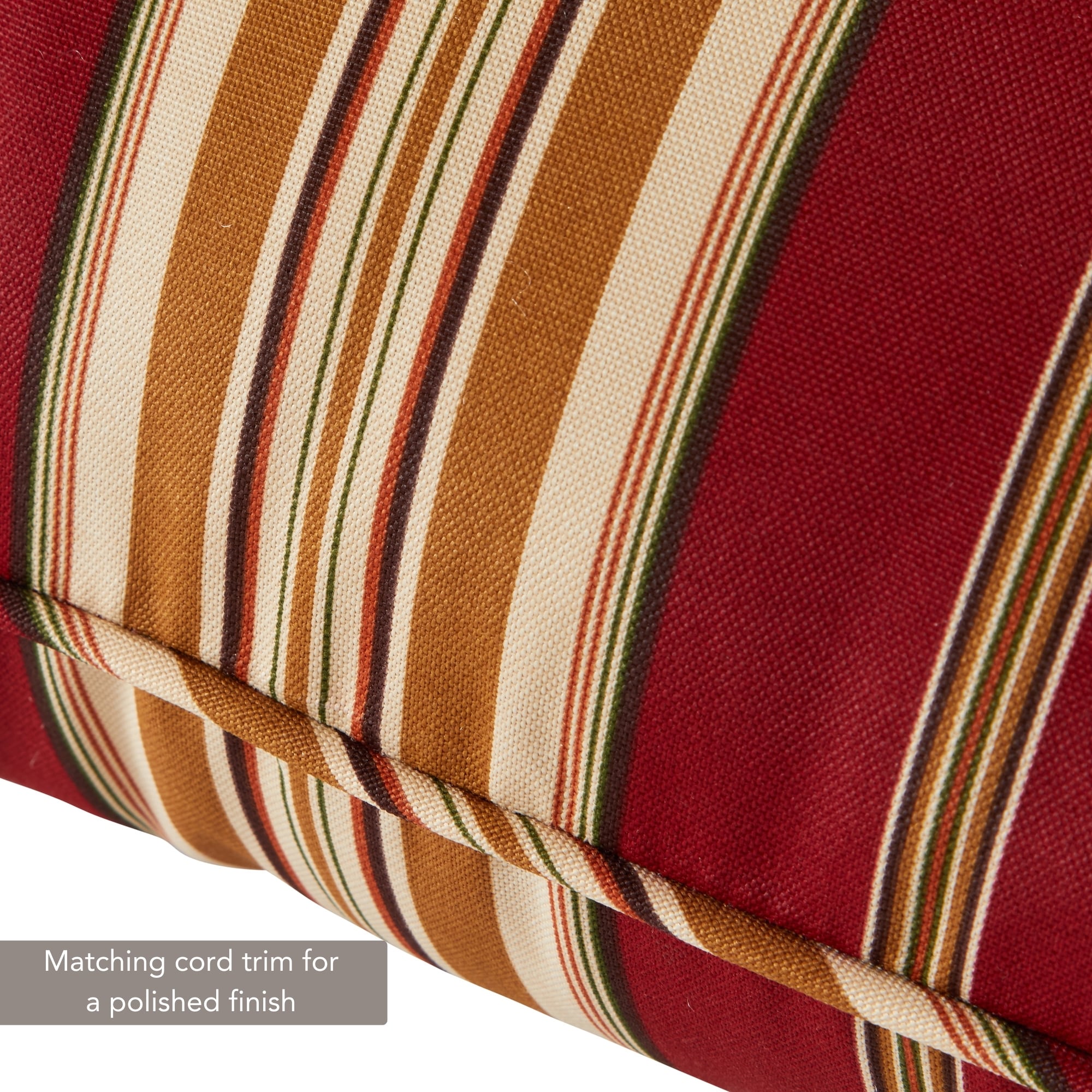Greendale Home Fashions OC7820-ROMASTRIPE Patio-Furniture-Cushions - View #5
