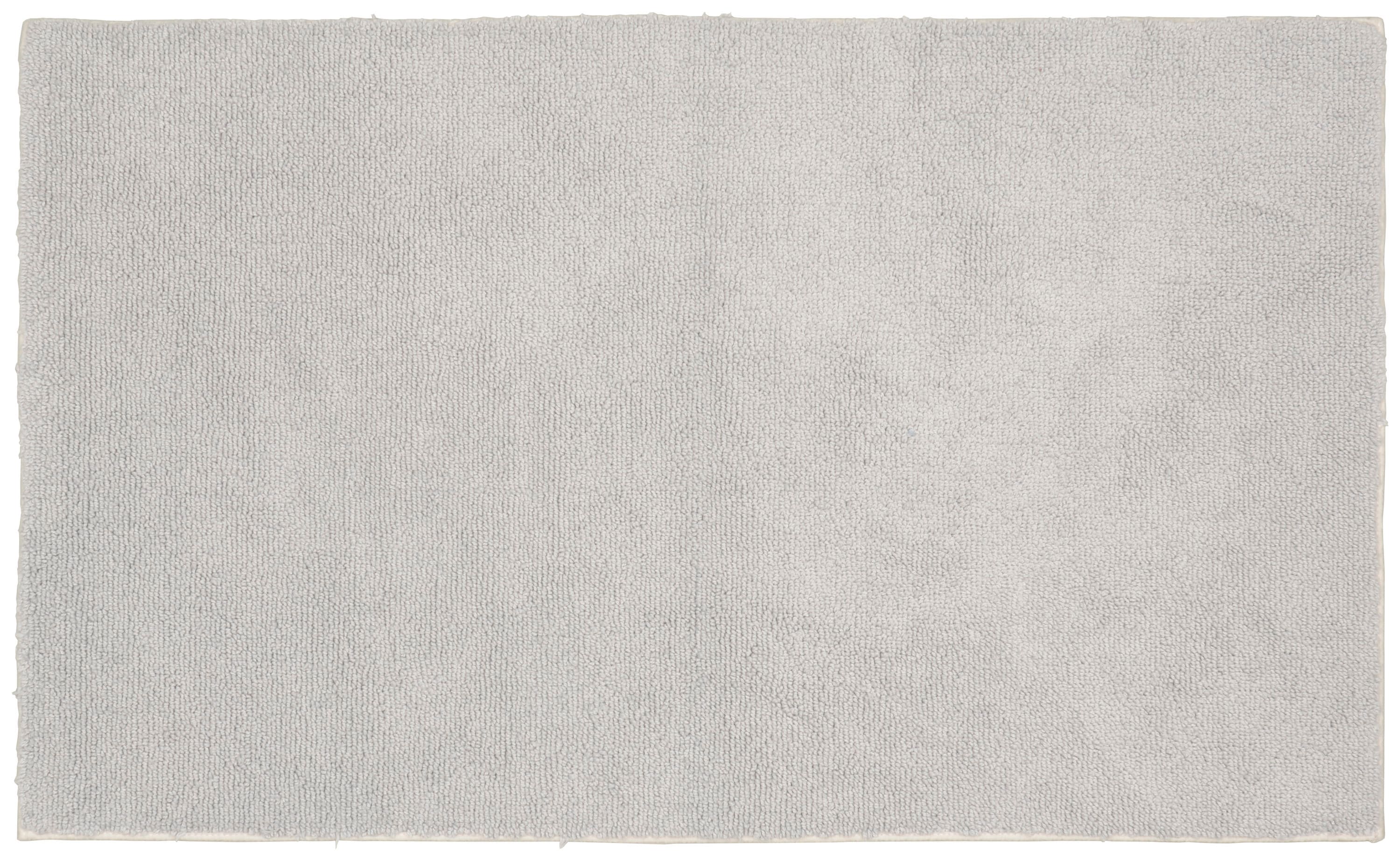 Garland Rug BA050W030050I7 Queen Cotton 30-in x 50-in Platinum Gray Cotton Bath rug