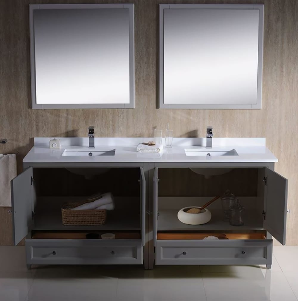 Fresca FVN20-3636GR Bath-Vanity-Combo - View #3