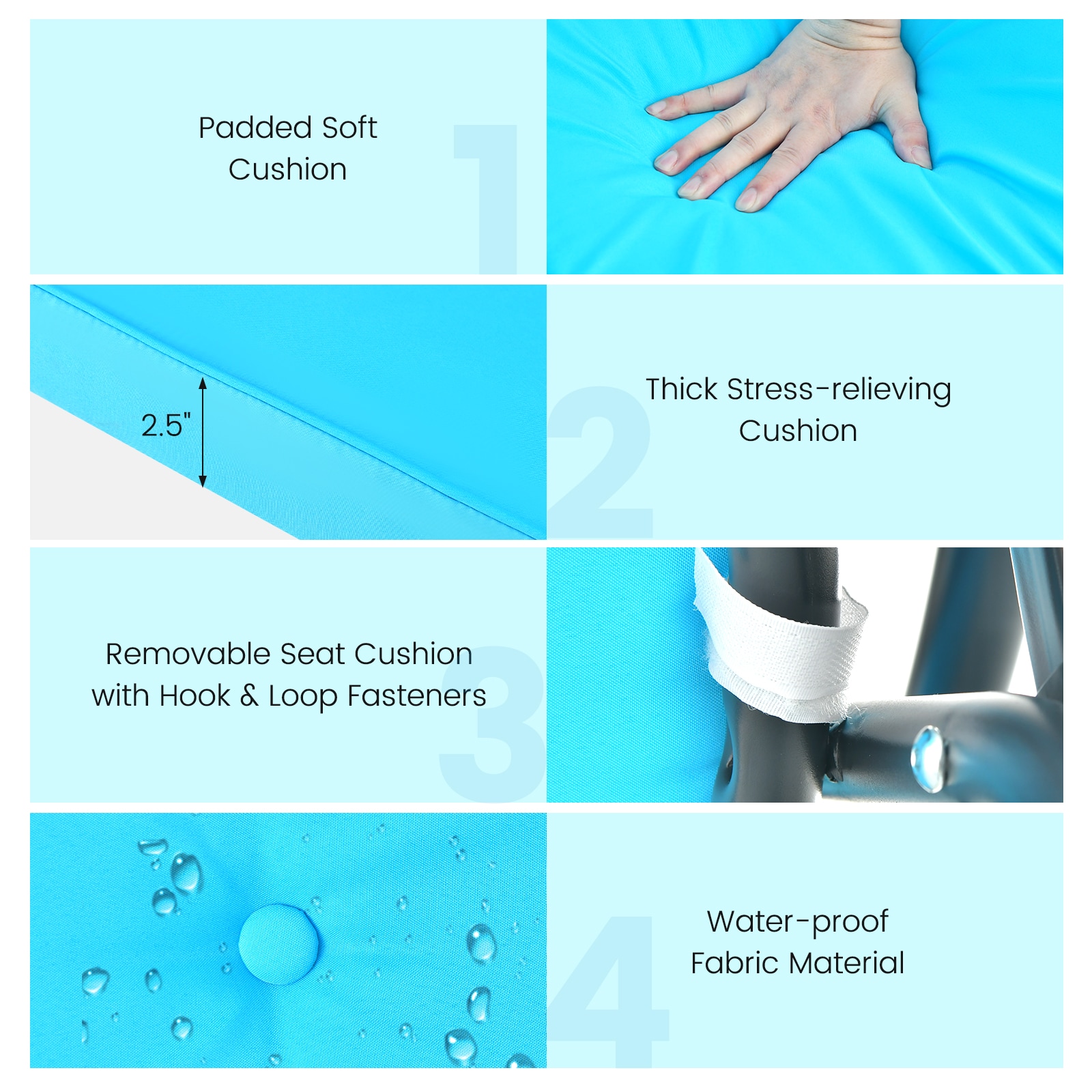 Forclover HBV-1065TU Swing-Gliders - View #8