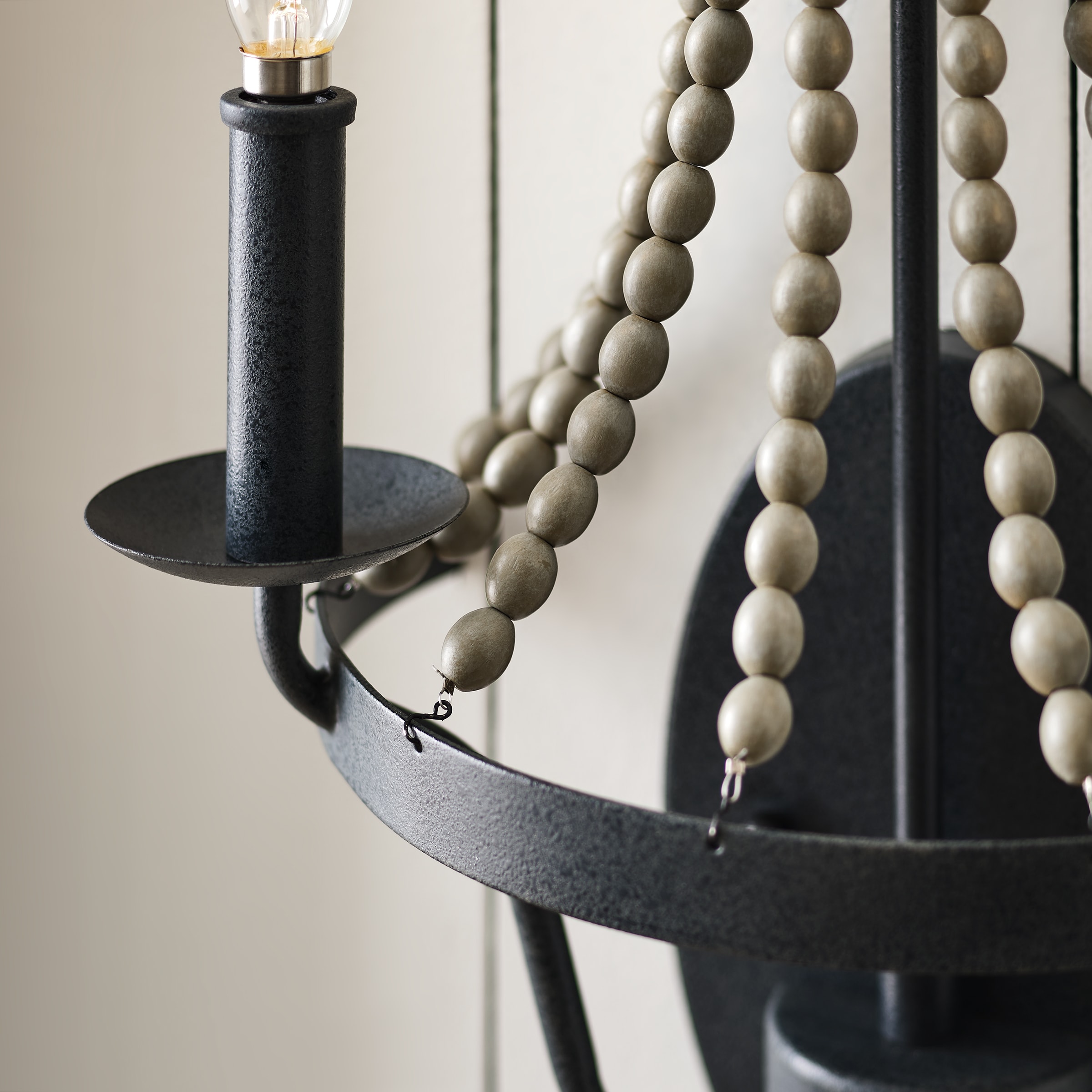 Sean Lavin Nori 2-Light Sconce in Dark Weathered Zinc & Driftwood Grey